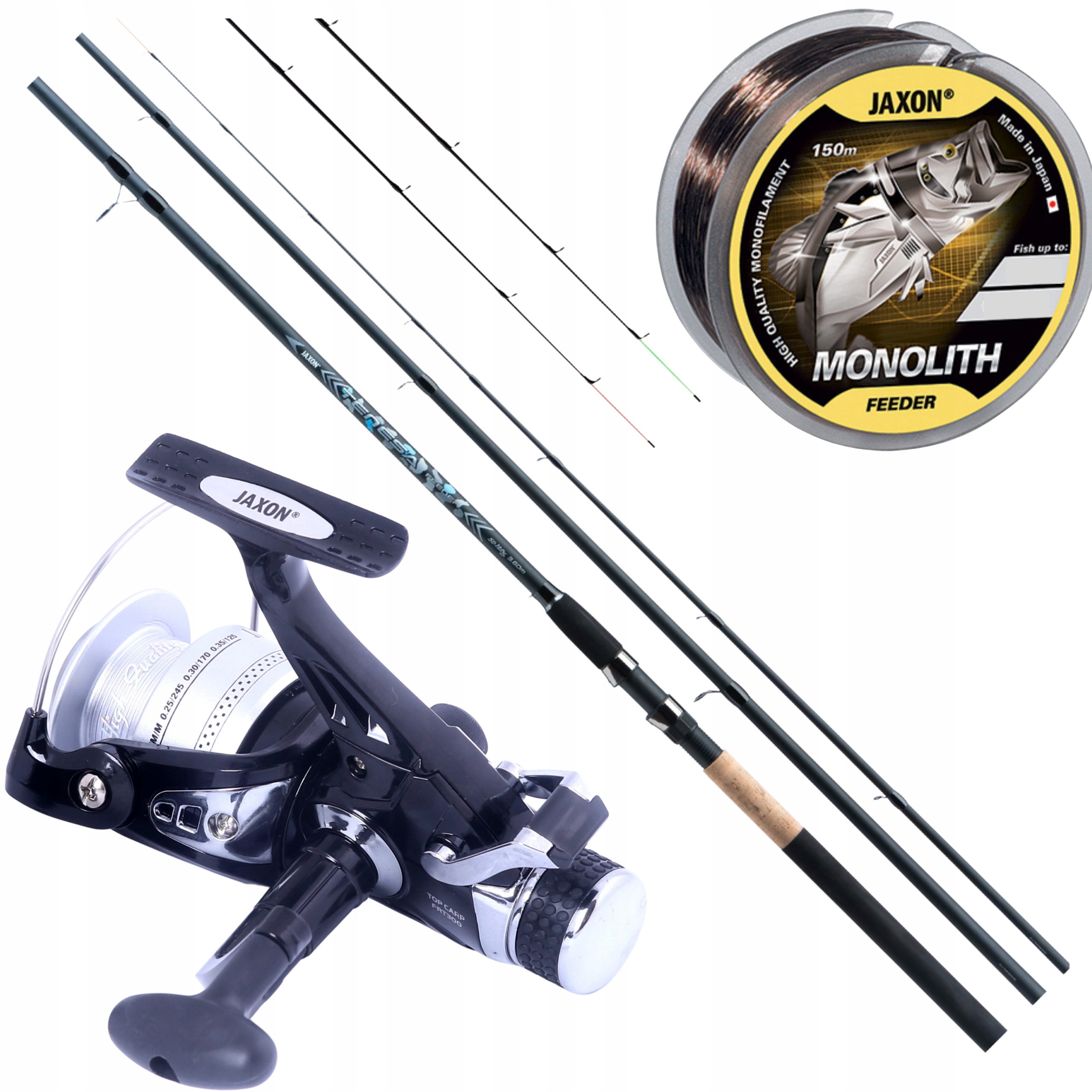 

Zestaw Gruntowy Feeder Wędka Kołowrotek Jaxon