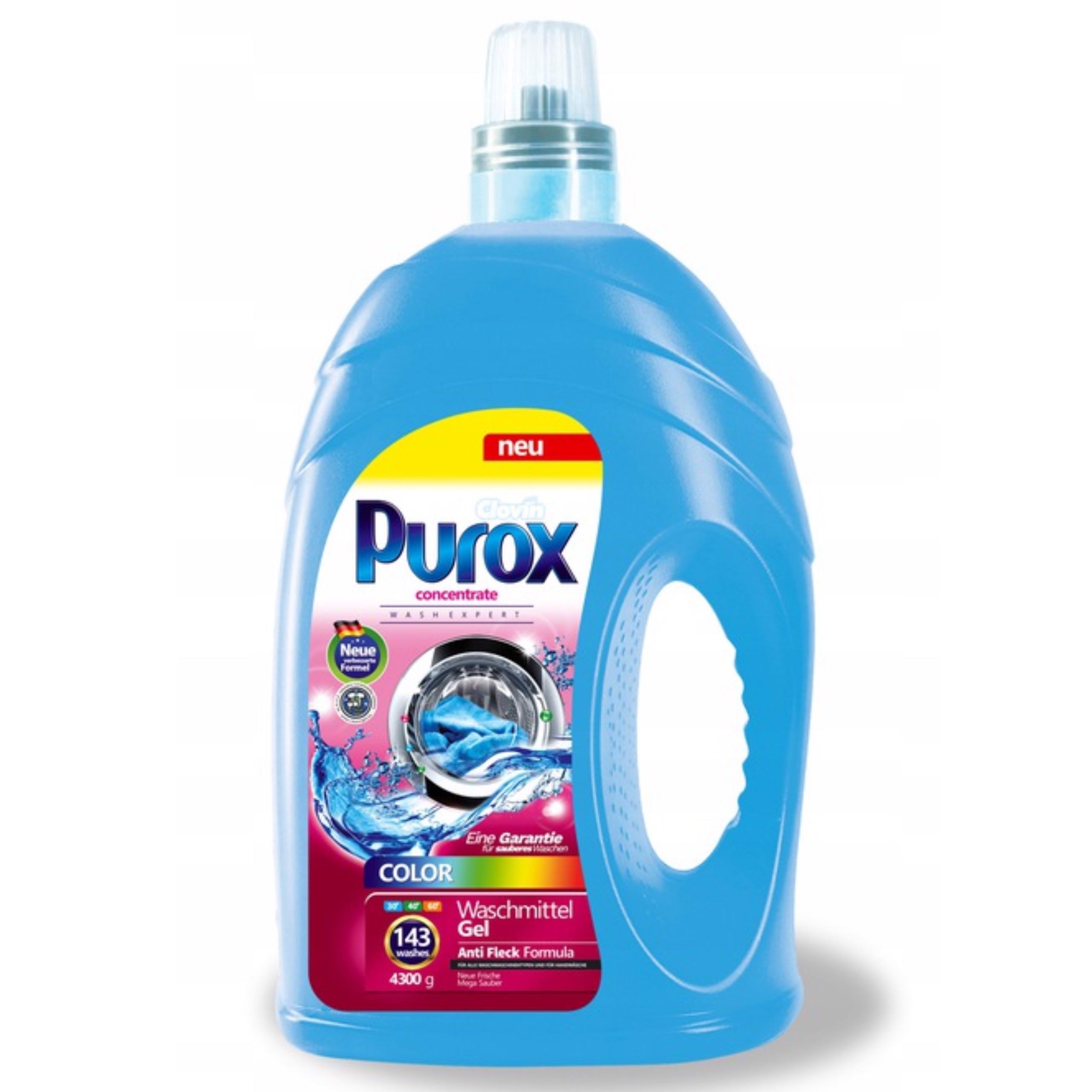 

Purox Żel do prania kolorów niemiecki 4,3 L