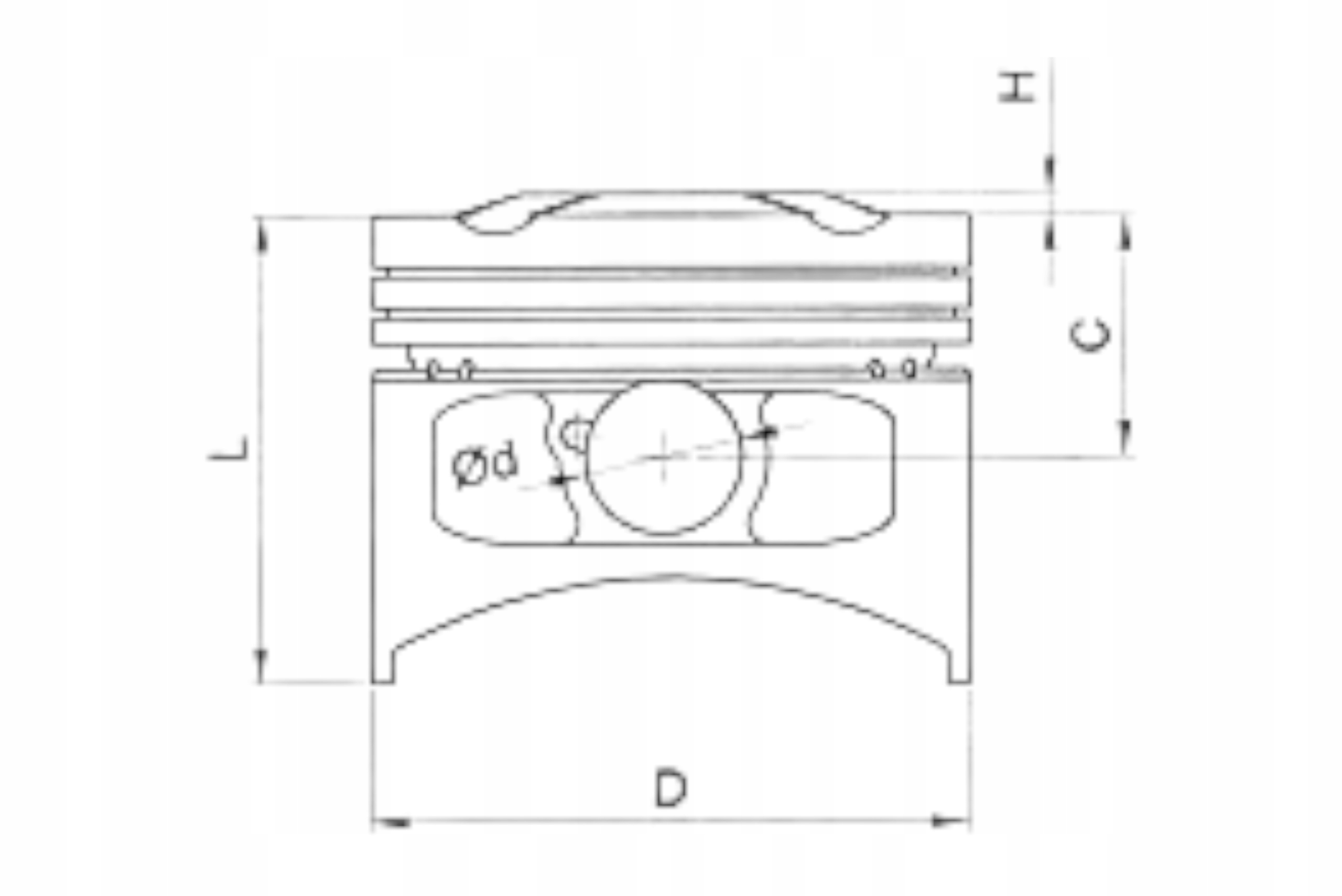 Tłok Meteor 76,97 Yamaha YZF 250 19-22 PC2708C Producent Meteor