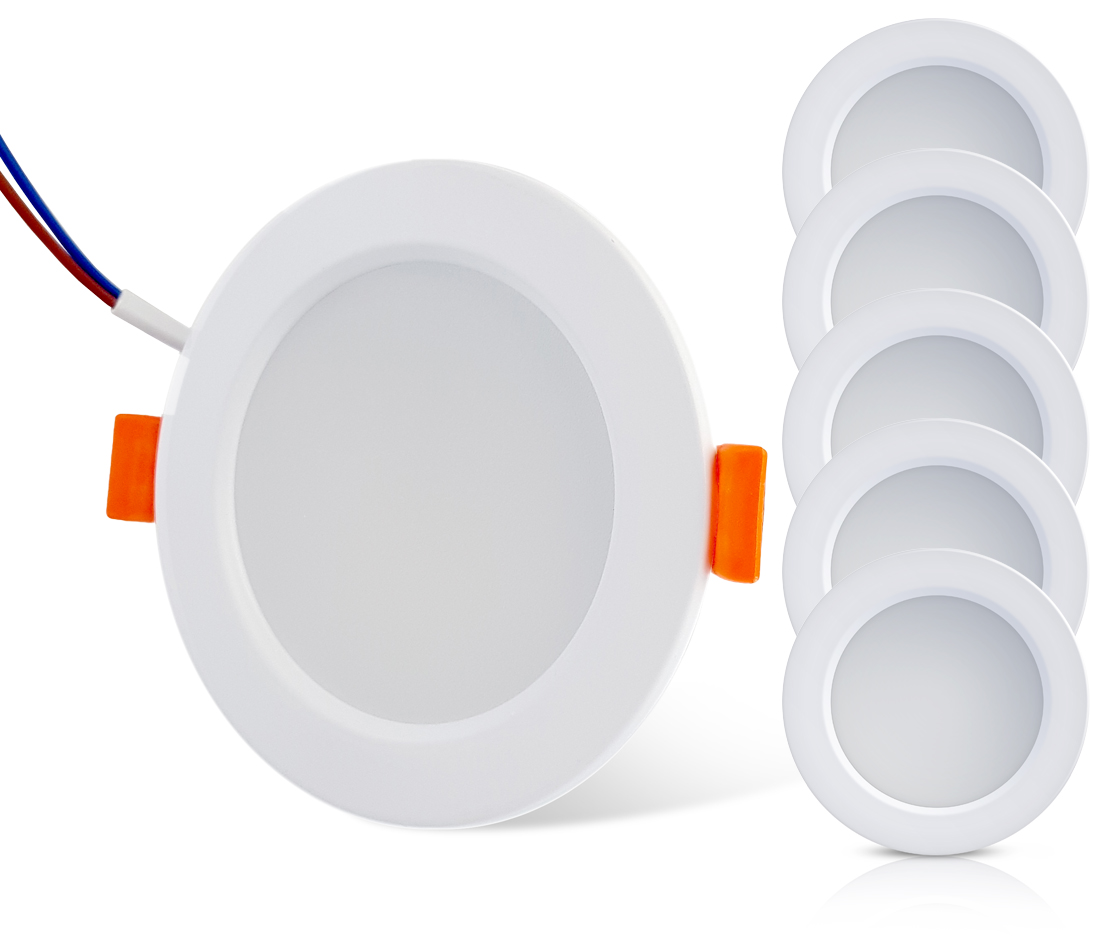 

5x Oprawa wpustowa oczko sufitowe lampa Led 9W 51