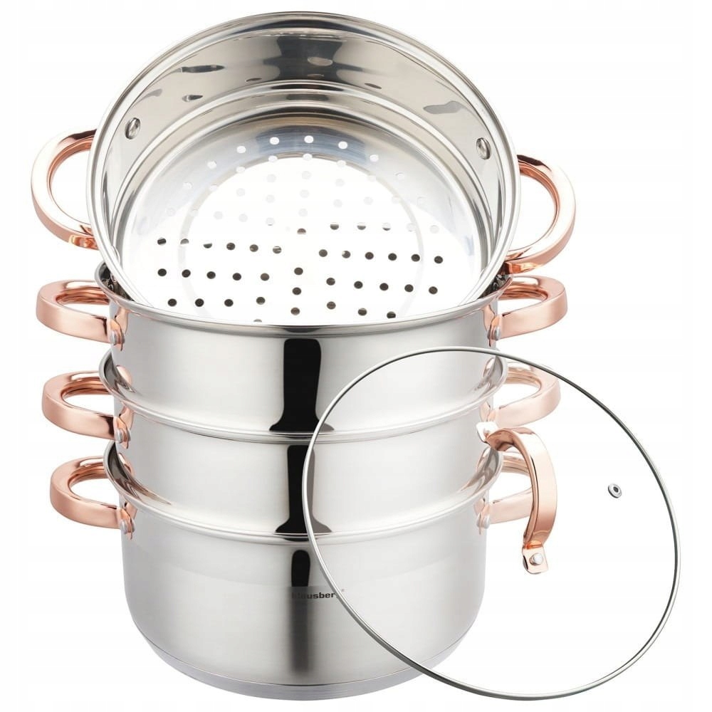 Parní Hrnec Hrnec Vaření V Páře 24CM 5 El. Klausberg KB-7736