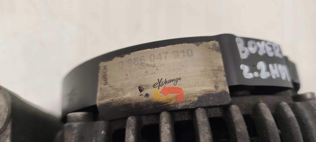 alternator Peugeot Boxer III 2,2 HDI