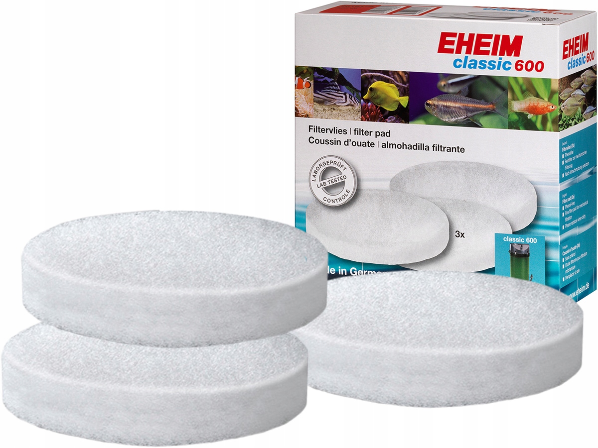 

Eheim Gąbki Białe 3szt do Filtra Classic 600 2217