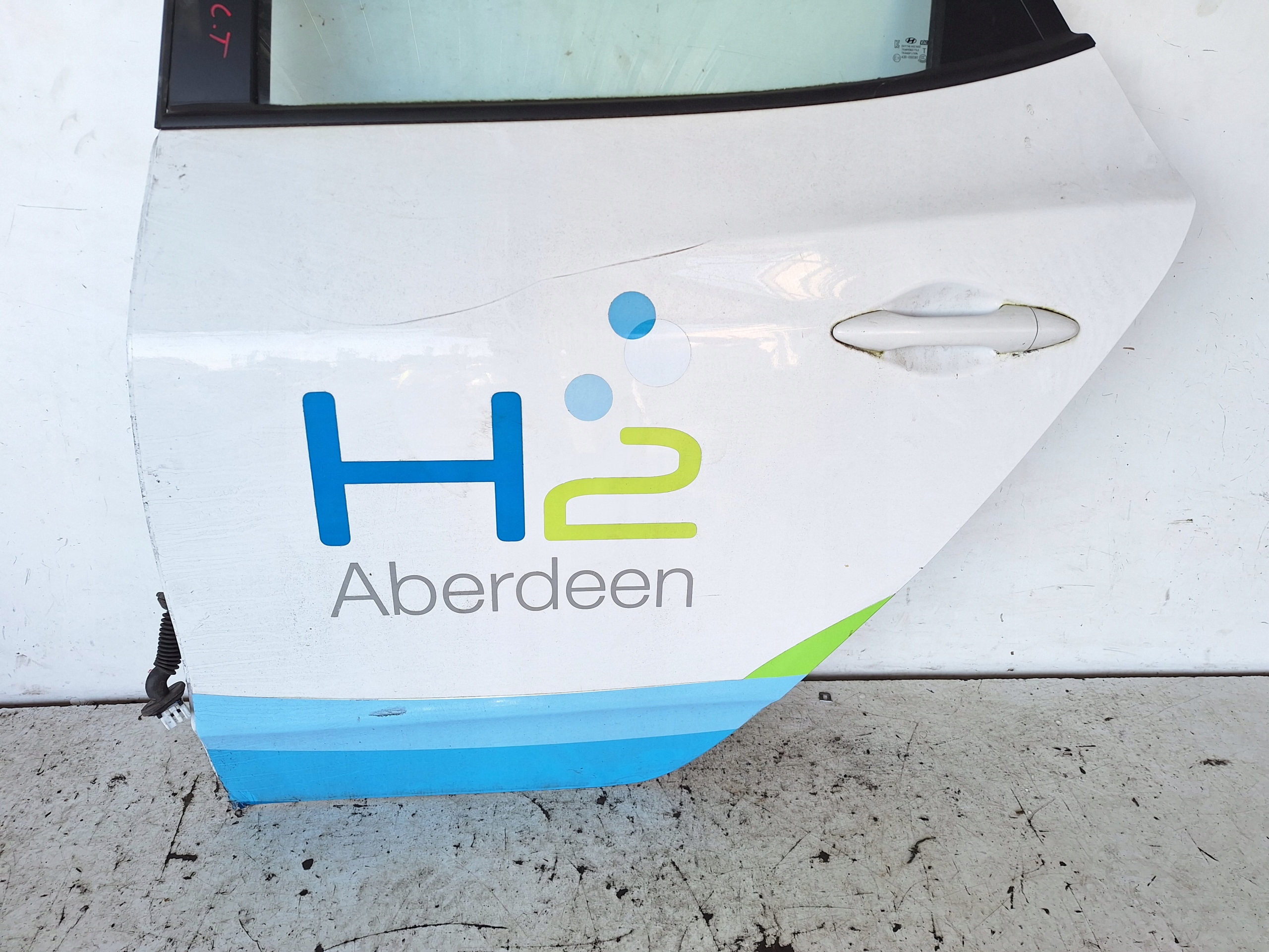 HYUNDAI IX35 09-15 Tür links heck PKW