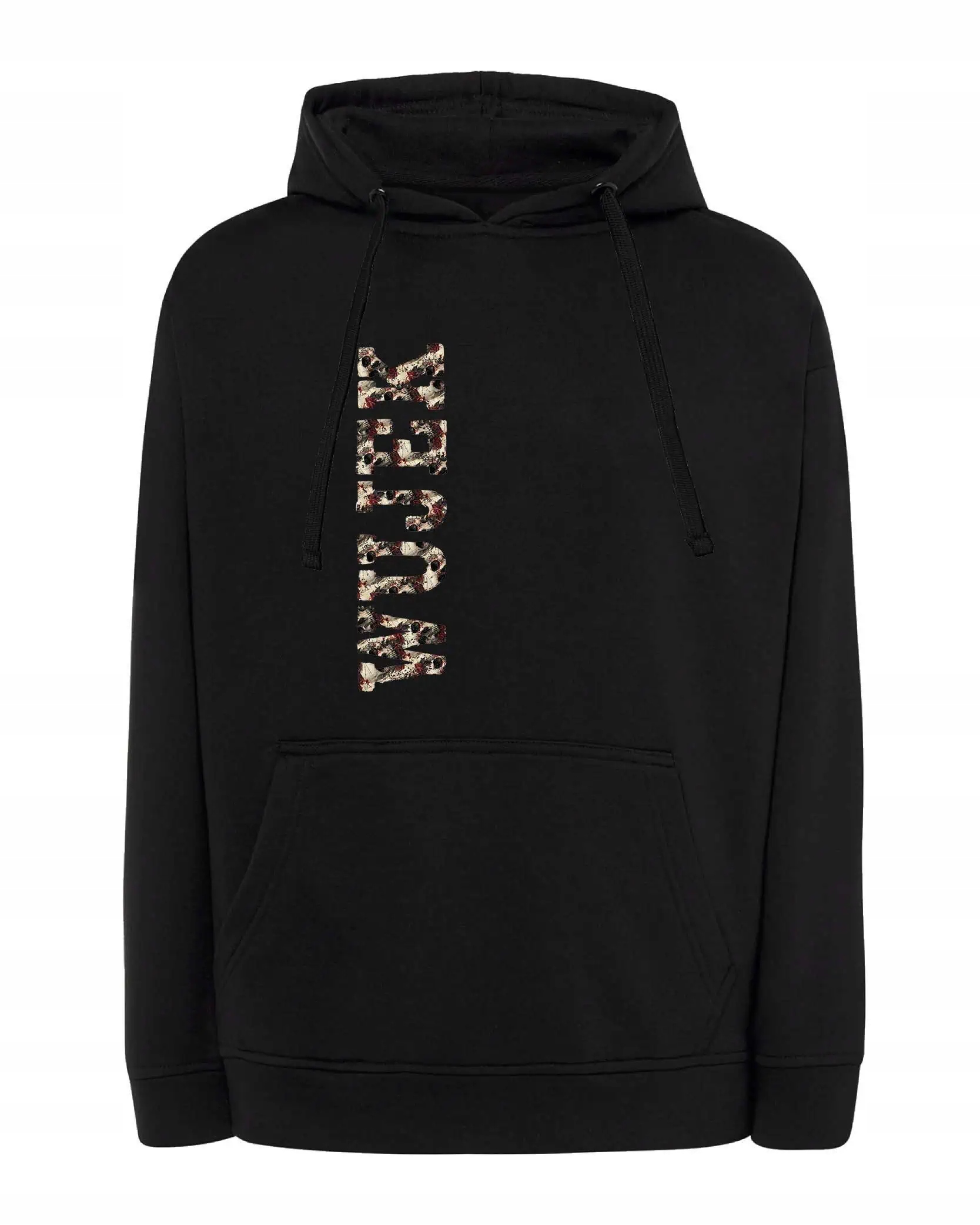 Mikina s kapucí pro strýčka Bojová Nálada Černá XL