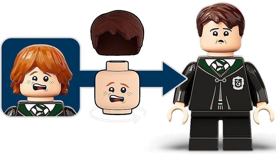 

Lego Ron Weasley przemiana Vincent Grabbe z 76386