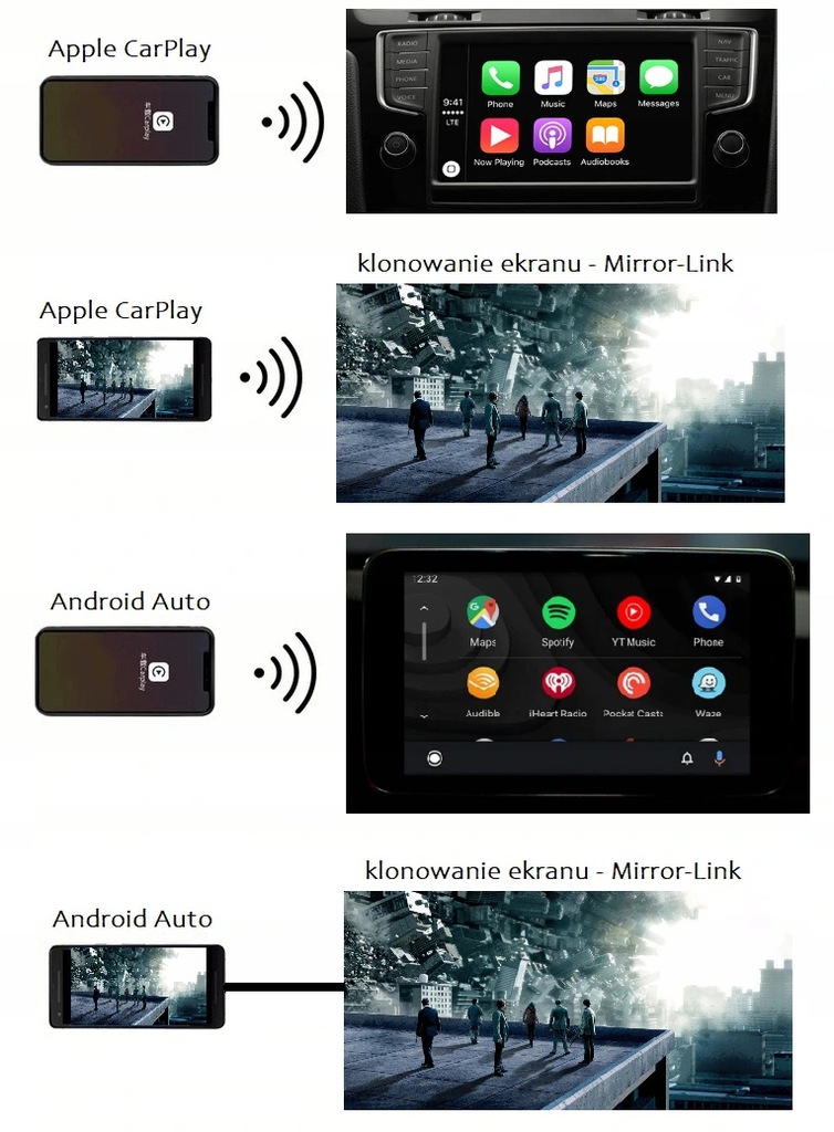 BOX APPLE CARPLAY ANDROID AUTO LEXUS ES IS NX RX GS RC CT LS LC LX