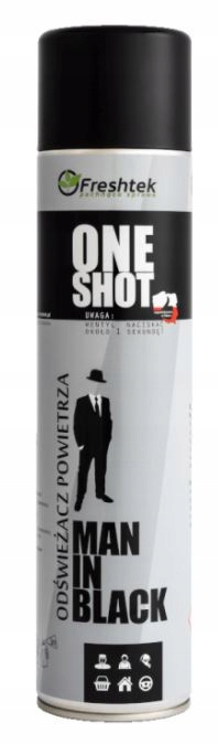 

Neutralizator Zapachów One Shot Man In Black Fresh