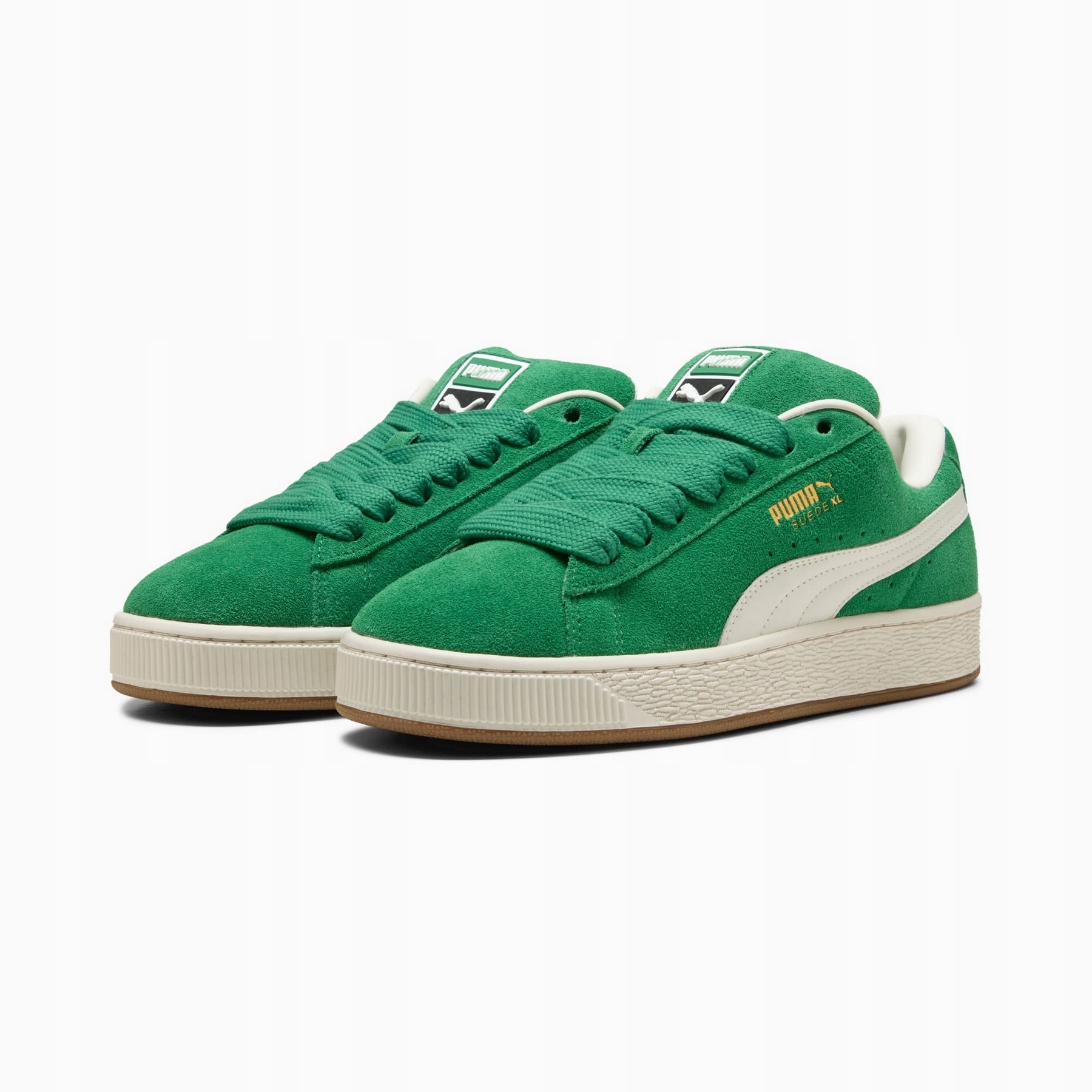 Pánská sportovní obuv Puma Suede XL zelená 39520577, velikost 45