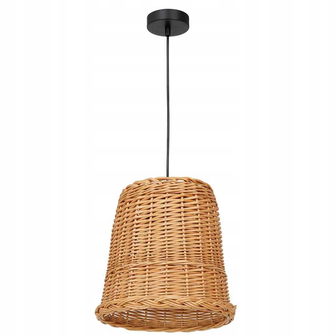 Milagro Vimini MLP7990 Ratanová závěsná lampa E27 40W Boho Design