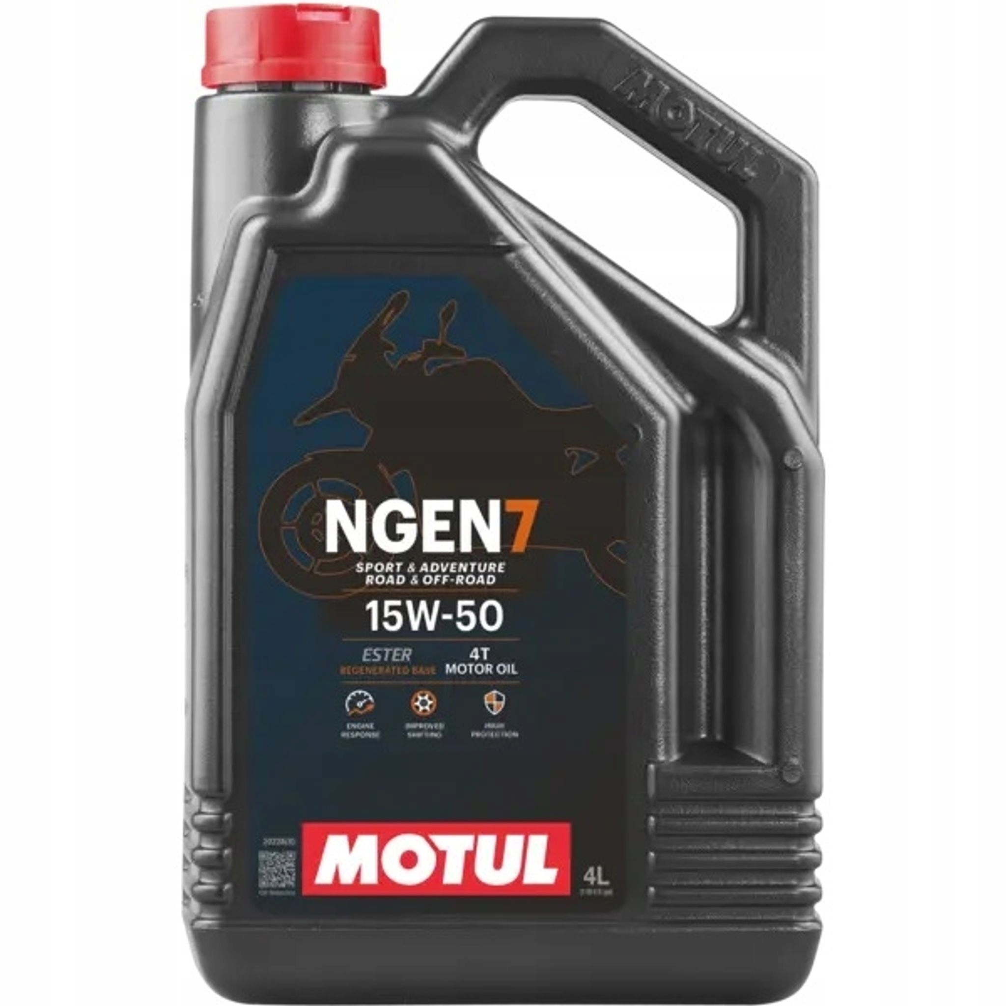 Motul Olej 15W50 4L Ngen 7 4T Motocykel 15W50 Ngen 7 4T 4L Motul