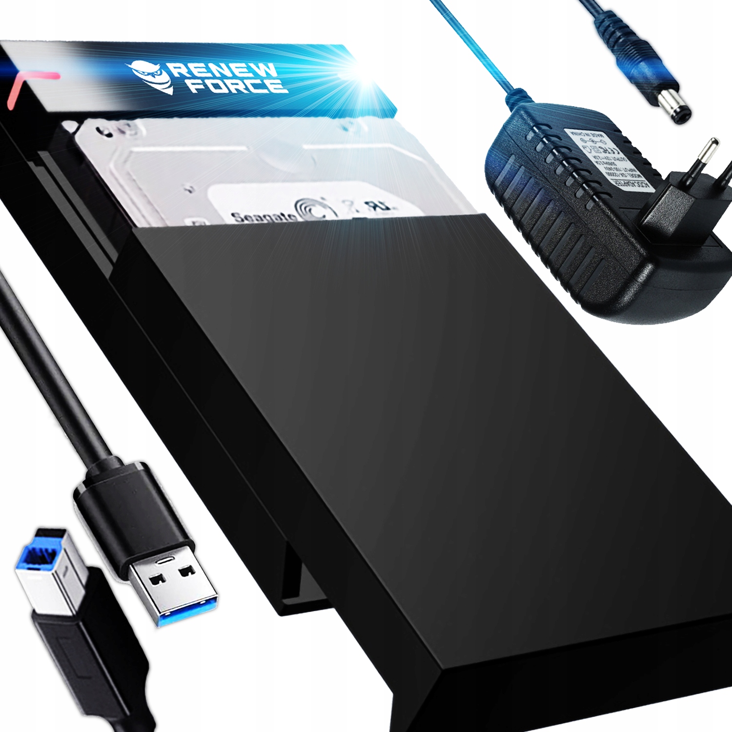 Obudowa Dysku 3.5'' Kieszeń Sata I II III Hdd Usb 3.0 Speed do 5Gb/s