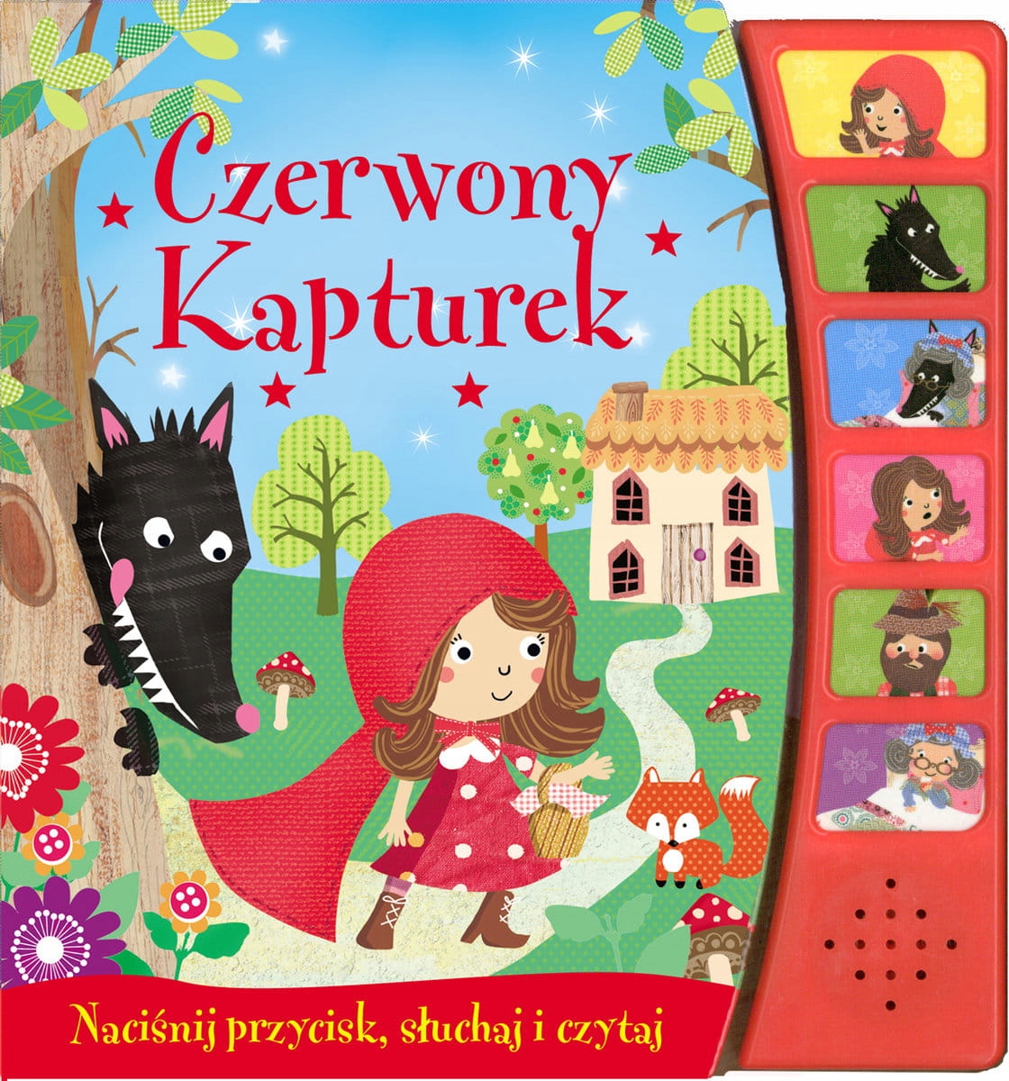

Czerwony Kapturek. Naciśnij przycisk