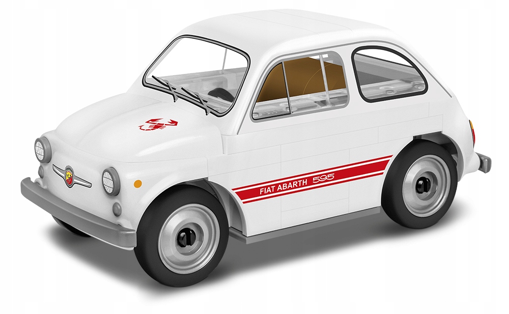 

Cobi 24524 Samochód Fiat Abarth 595 Klocki