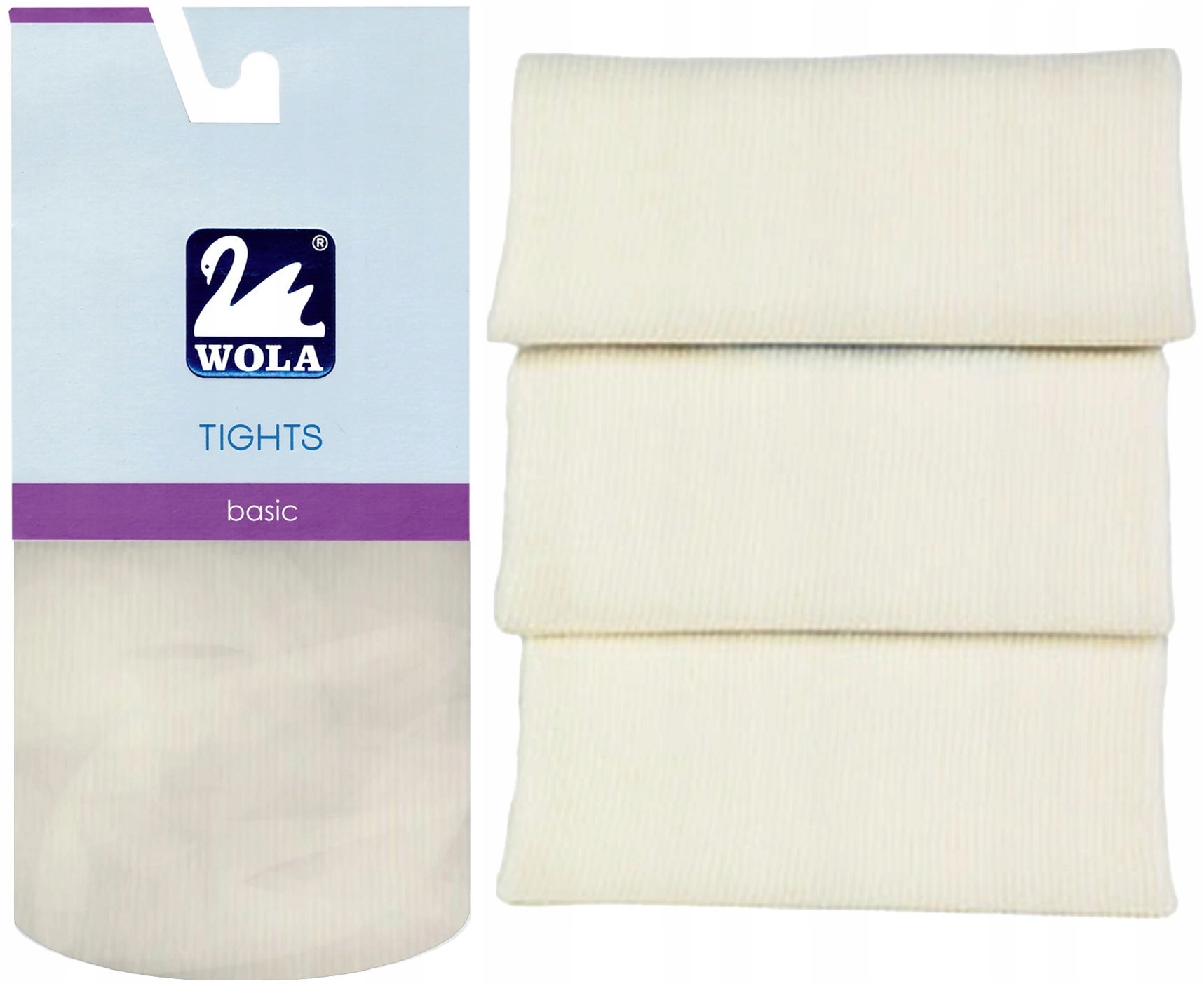 

Wola Rajstopy Gładkie Bawełna 104/110 Offwhite
