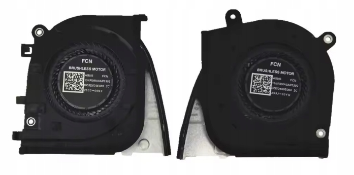 Ventilátor Komplet Cpu Gpu Asus Rog Zephyrus 2025 GA403WW GA403WR 13Č.0MA0A