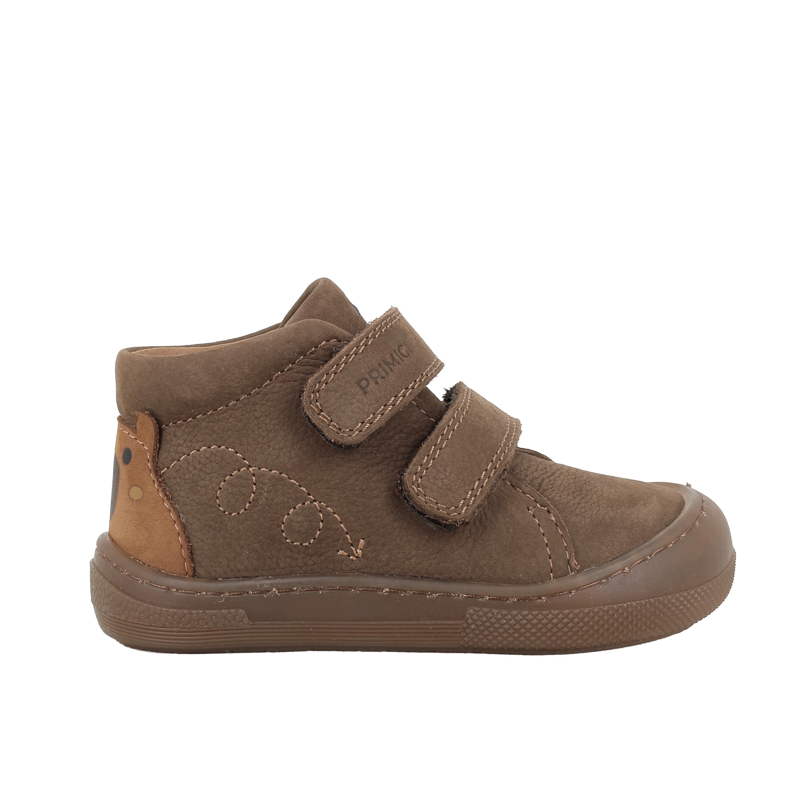 Jesienne Trzewiki Skórzne Na Rzepy Barefoot Brązowe Primigi 2411222 R 26
