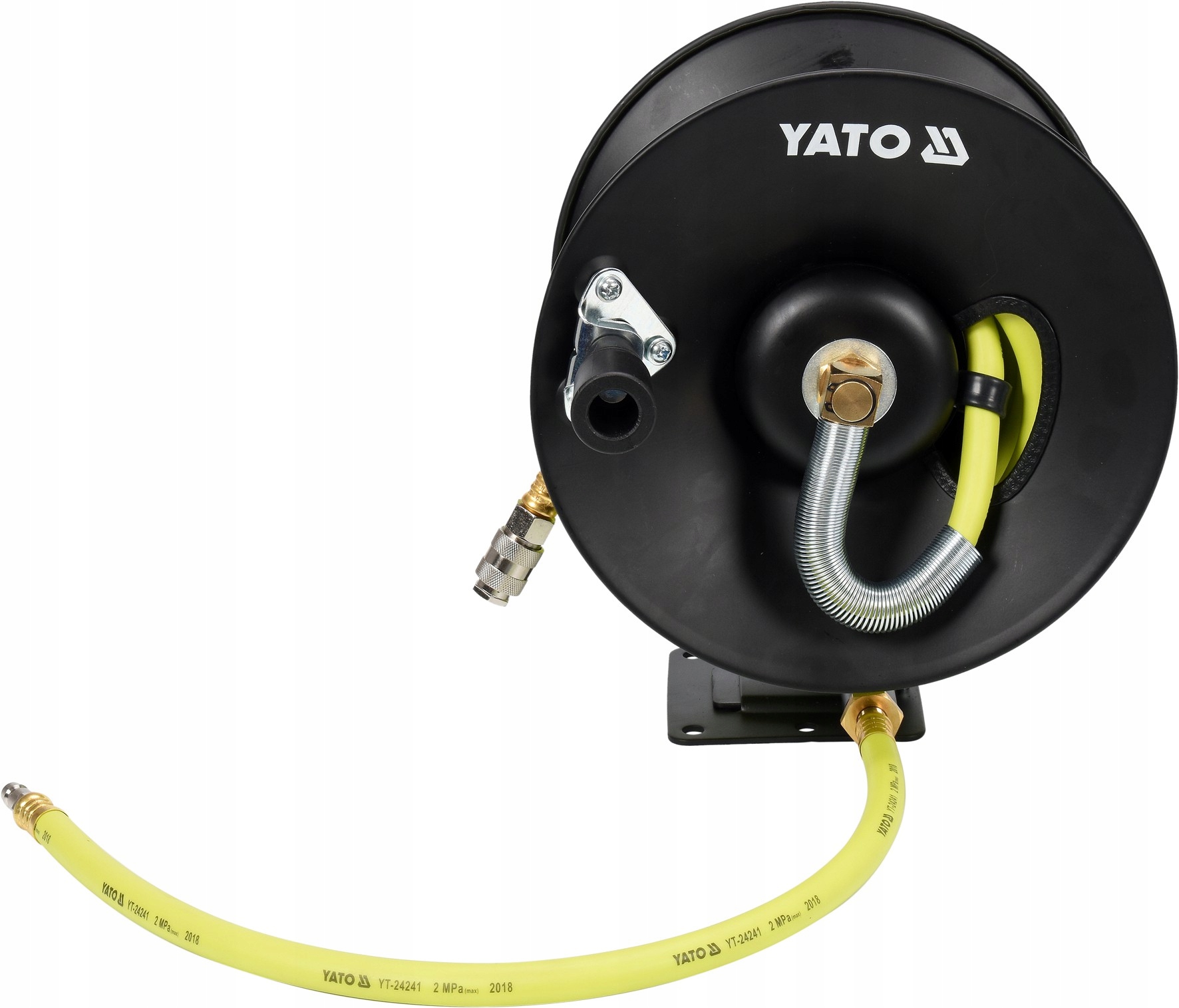 YATO WĄŻ PNEUMATYCZNY ZWIJAK 9,5MMX15M YT-24241 Waga produktu z opakowaniem jednostkowym 6 kg