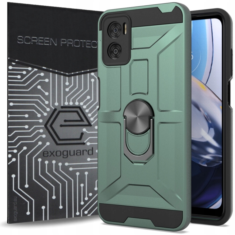 

Case Etui Pancerne+szkło do Motorola Moto E22 E22i
