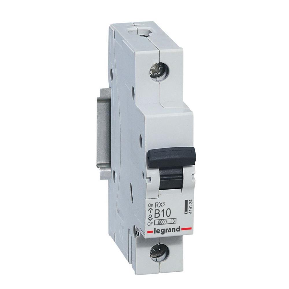 

Wyłącznik nadprądowy RX3 B10 1P Legrand