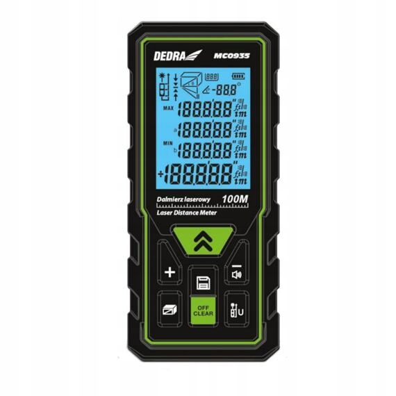 Dedra laserový dálkoměr 100m, MC0935