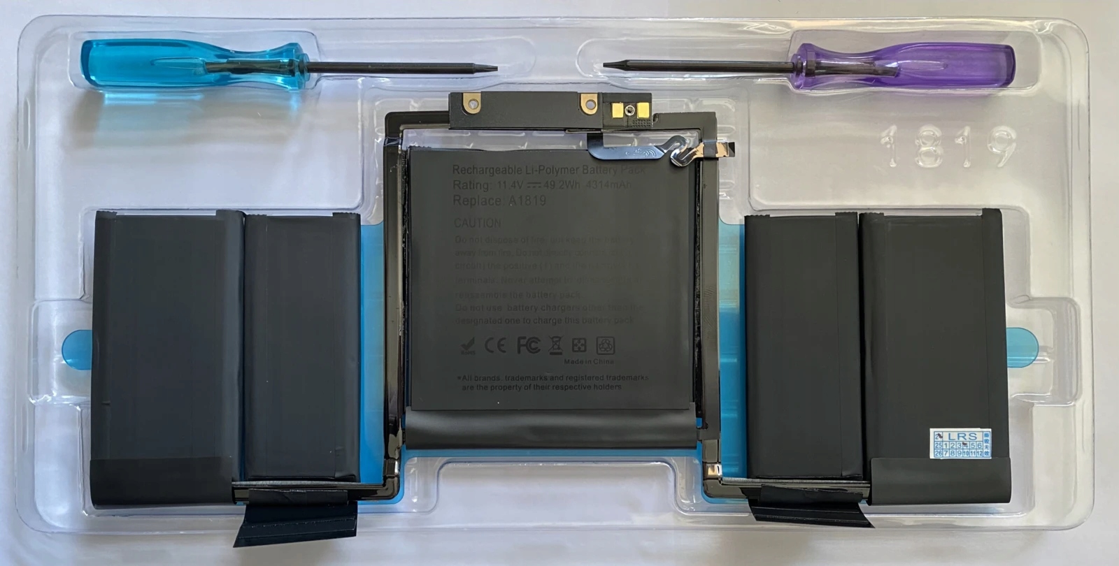 Bateria do Apple Macbook A1707 2017 A1820