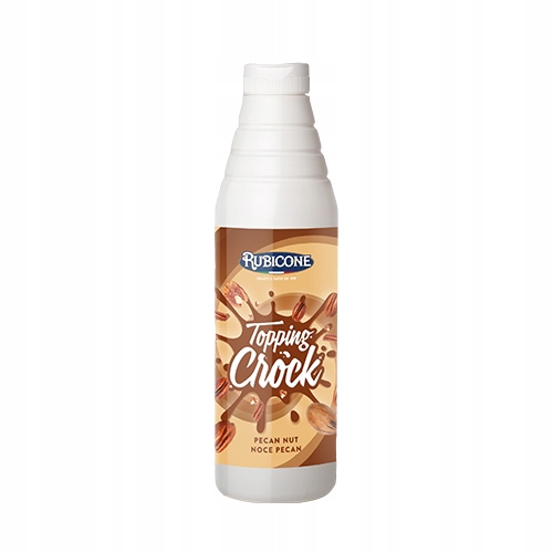 Poleva topping ořechová Pecan Crunchy 1kg Rubicone Itálie Omáčka 1000g