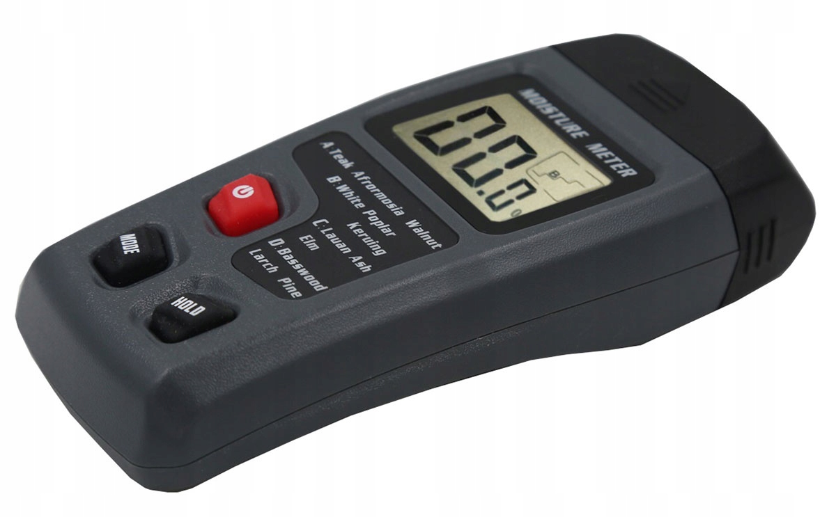 WILGOTNOŚCIOMIERZ MIERNIK WILGOTNOŚCI DO DREWNA INWAZYJNY LCD 9V AG90A Rodzaj inwazyjny