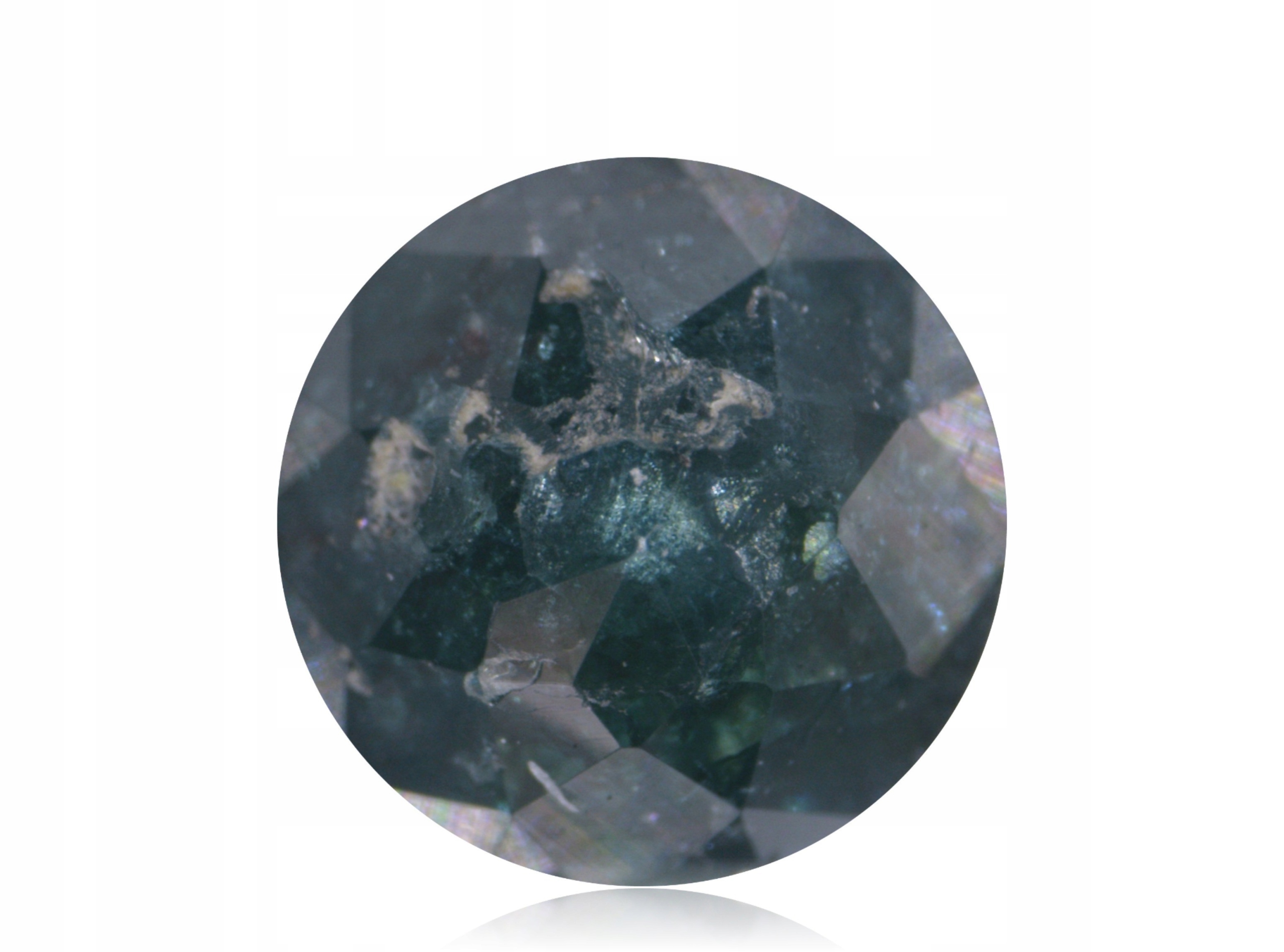 Diamant 0.32ct Modrý Rozeta I3 eCertifikát Wbd
