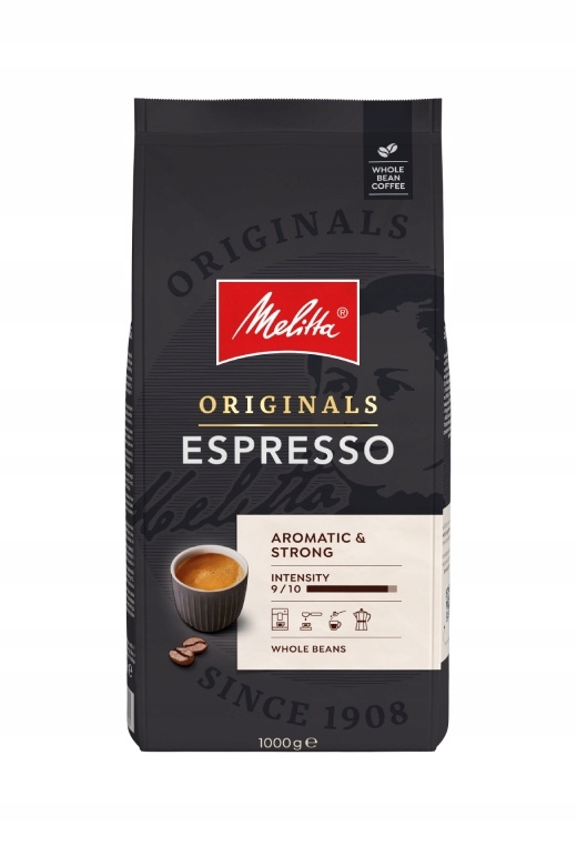 Levně Káva zrnková Melitta Originals Espresso 1 kg intenzivní