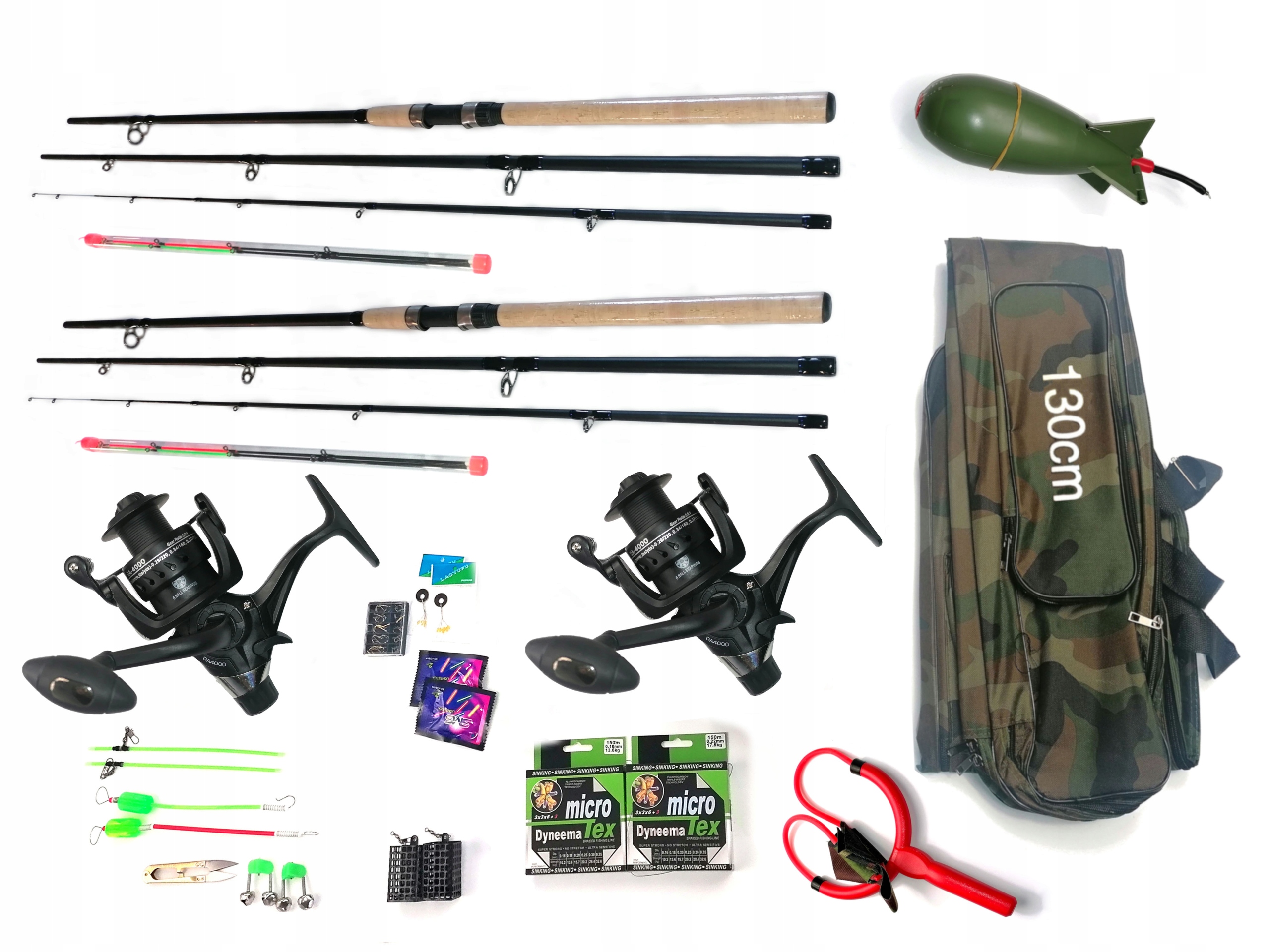 Rybářský set Feeder 2 prutyBBN330 2xkolek pok pow