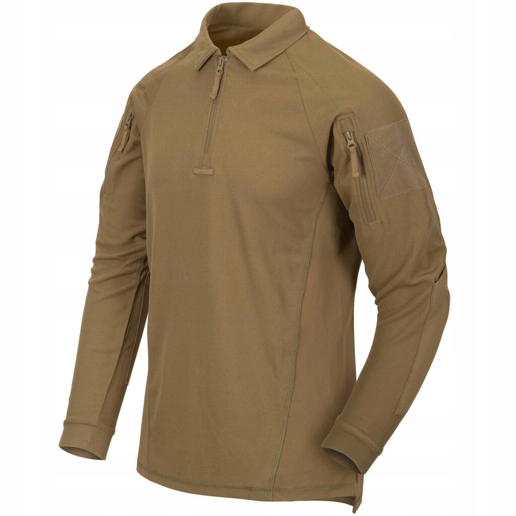 Polokošile taktická polokošile s dlouhým rukávem Helikon Range Coyote 3XL