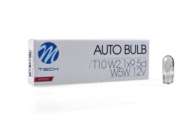 

Żarówka M-Tech T10-W5W 12V/5W W2.1x9.5d