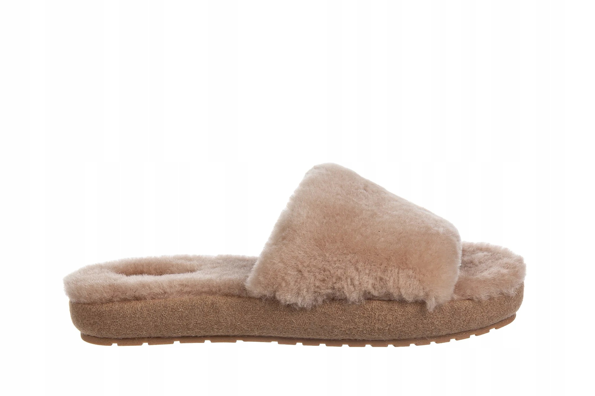 Kapcie Damskie Emu Mckay Camel Beżowe Wełna rozm.36