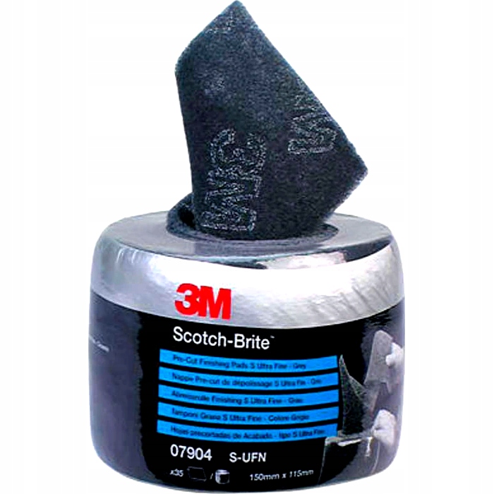3M 07904 серый ультратонкий ufn абразивный нетканый материал