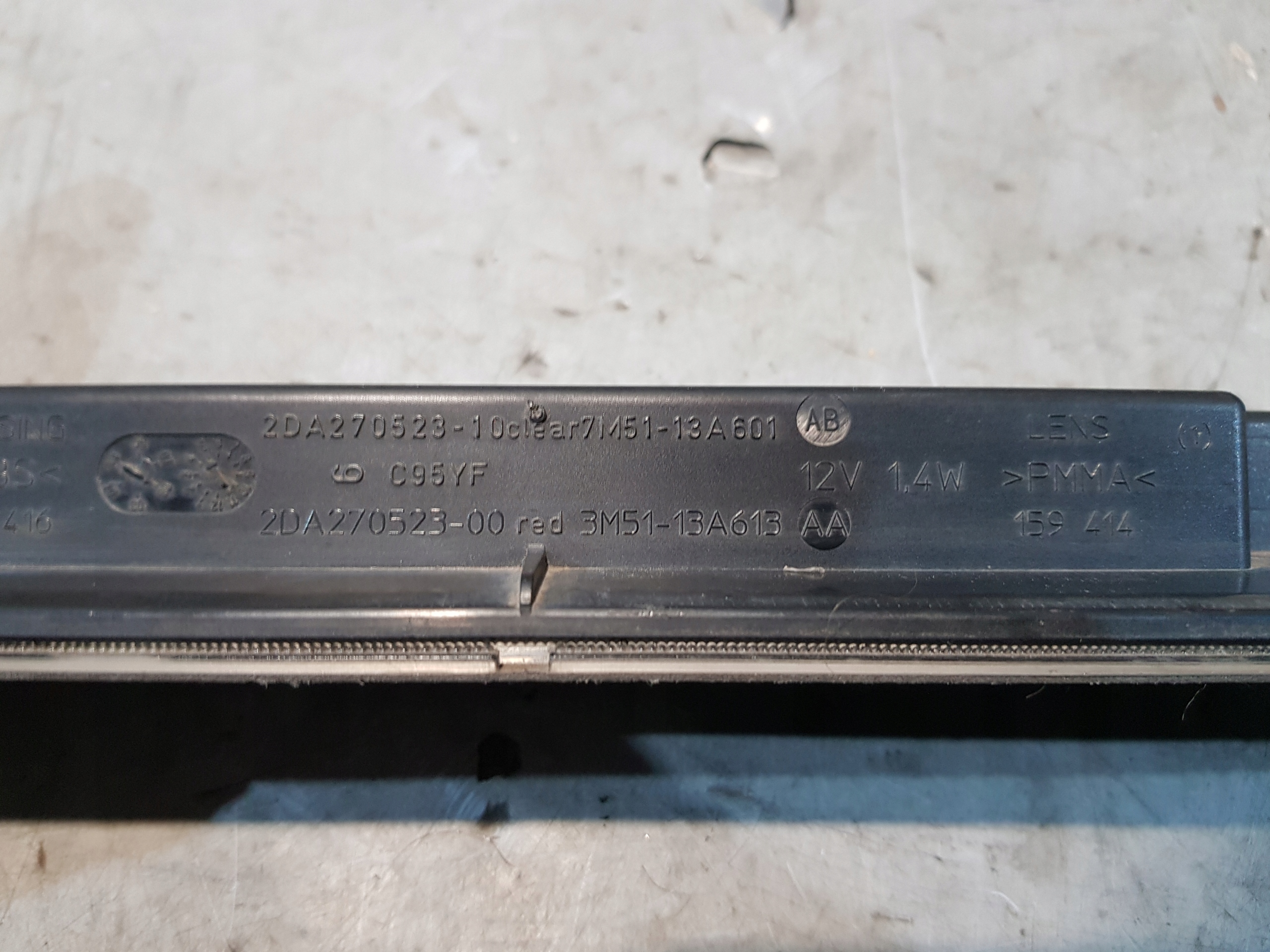 auxiliary light stop FORD KUGA MK1 OE 7M5113A601AB