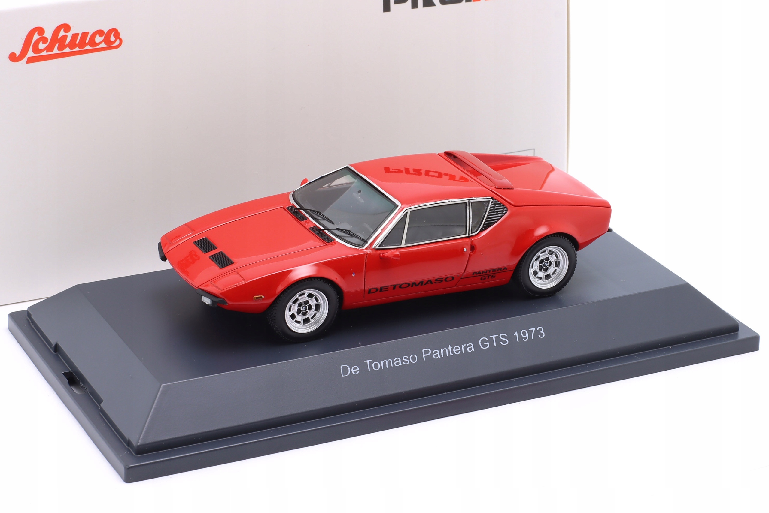 Schuco De Tomaso Pantera Gts 1973 Red 1:43