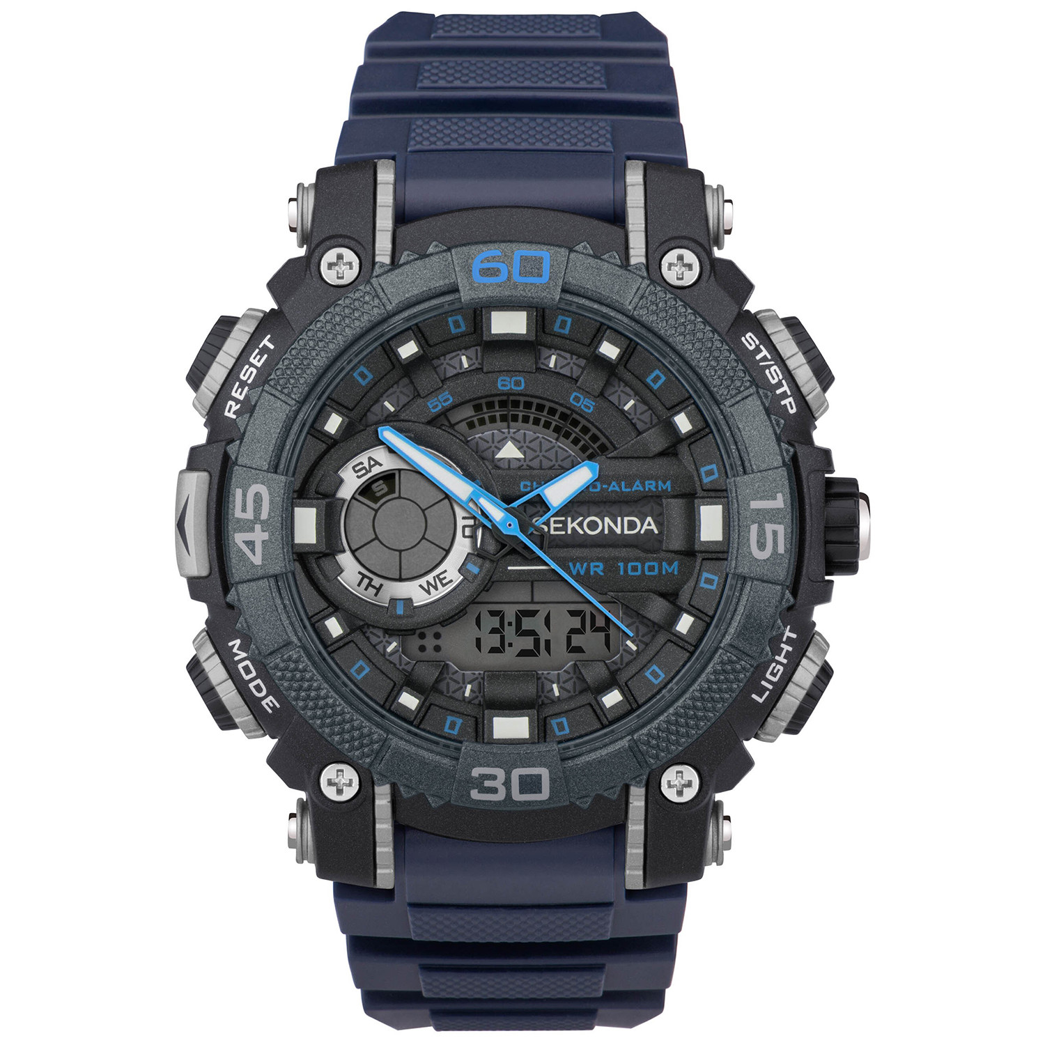 Pánské Hodinky Sekonda 30167 modré