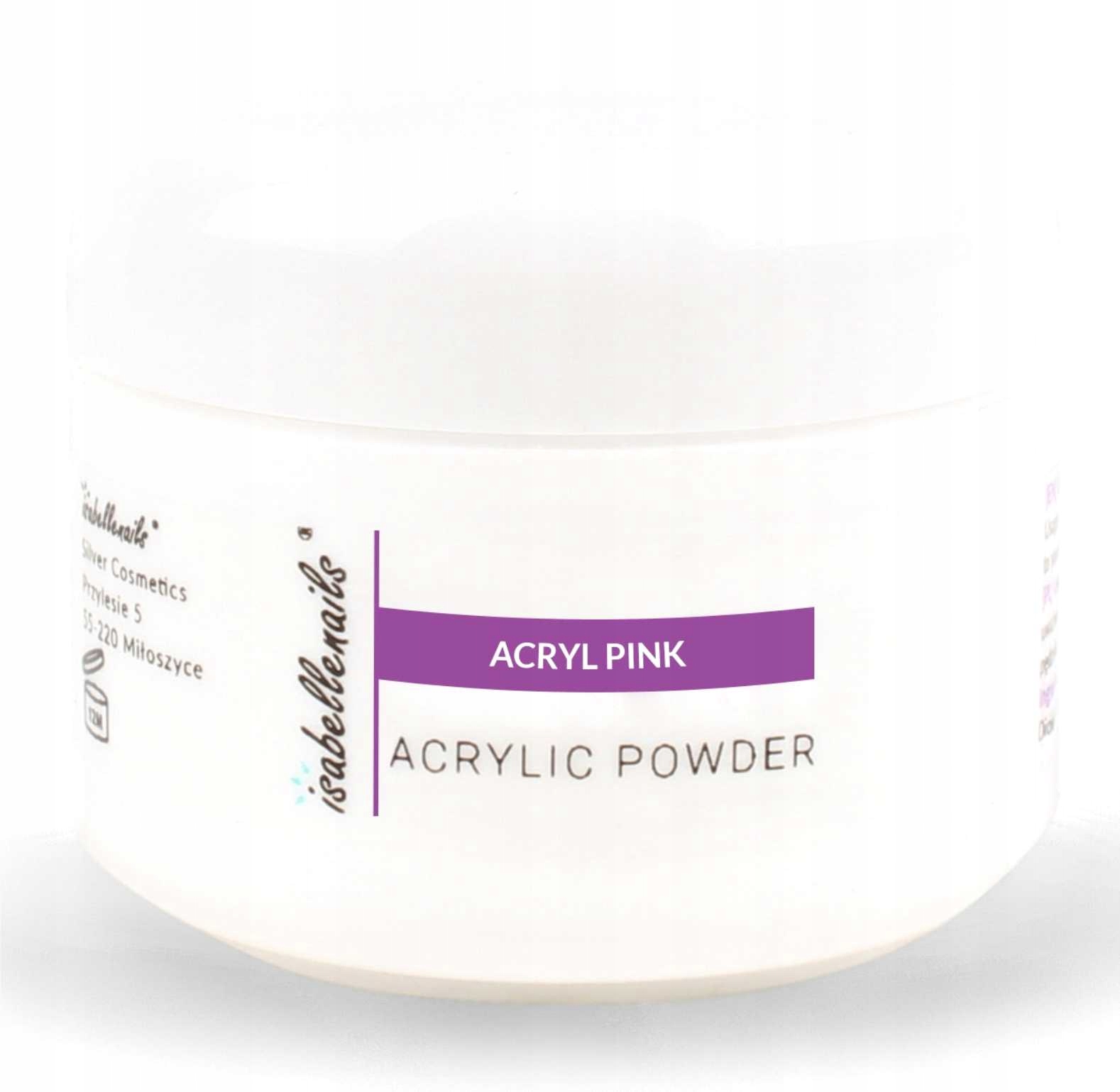 AKRYL PUDER PROSZEK AKRYLOWY 30ML PINK RÓŻOWY