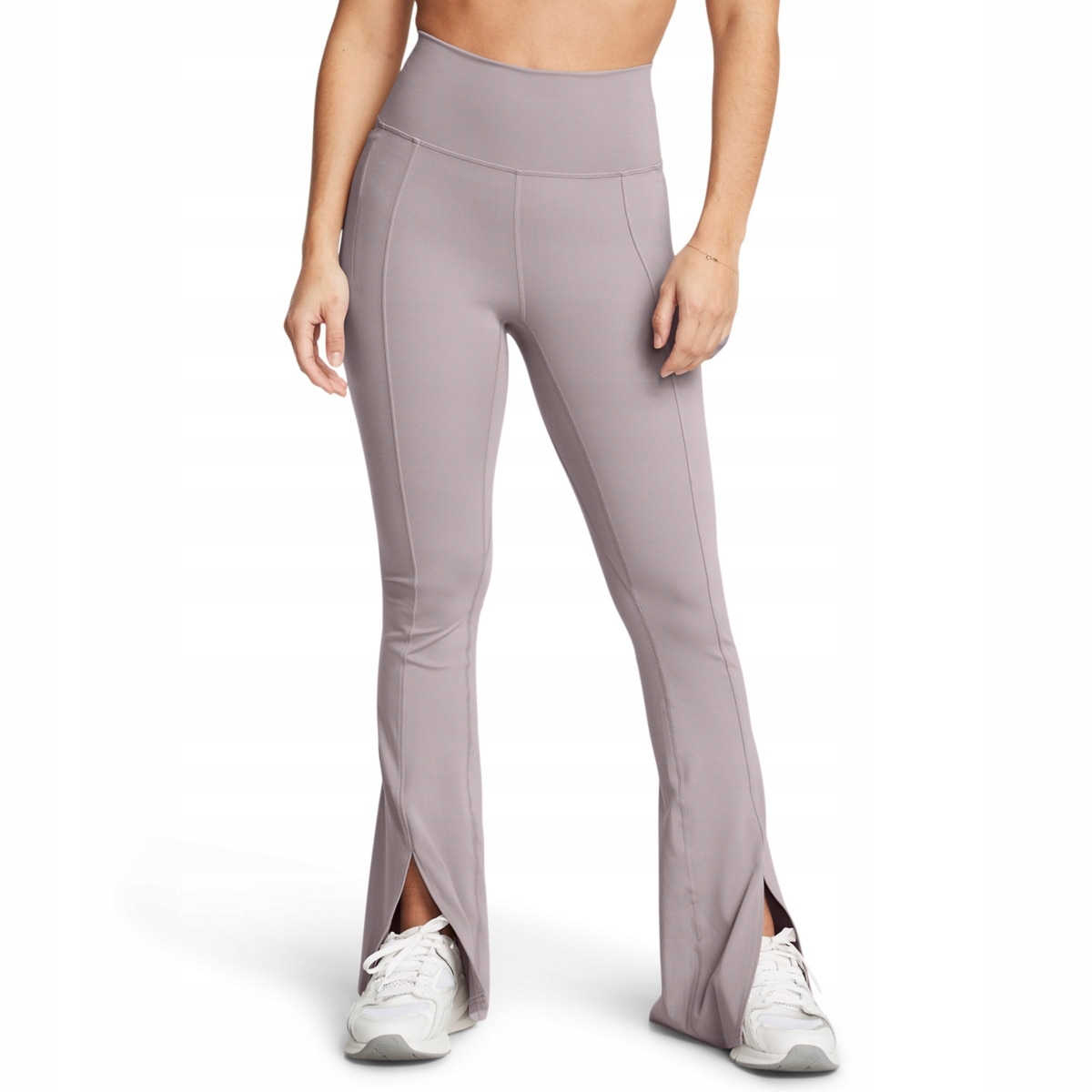 Under Armour Dámské sportovní kalhoty Meridian Kick Flare Pant šedá