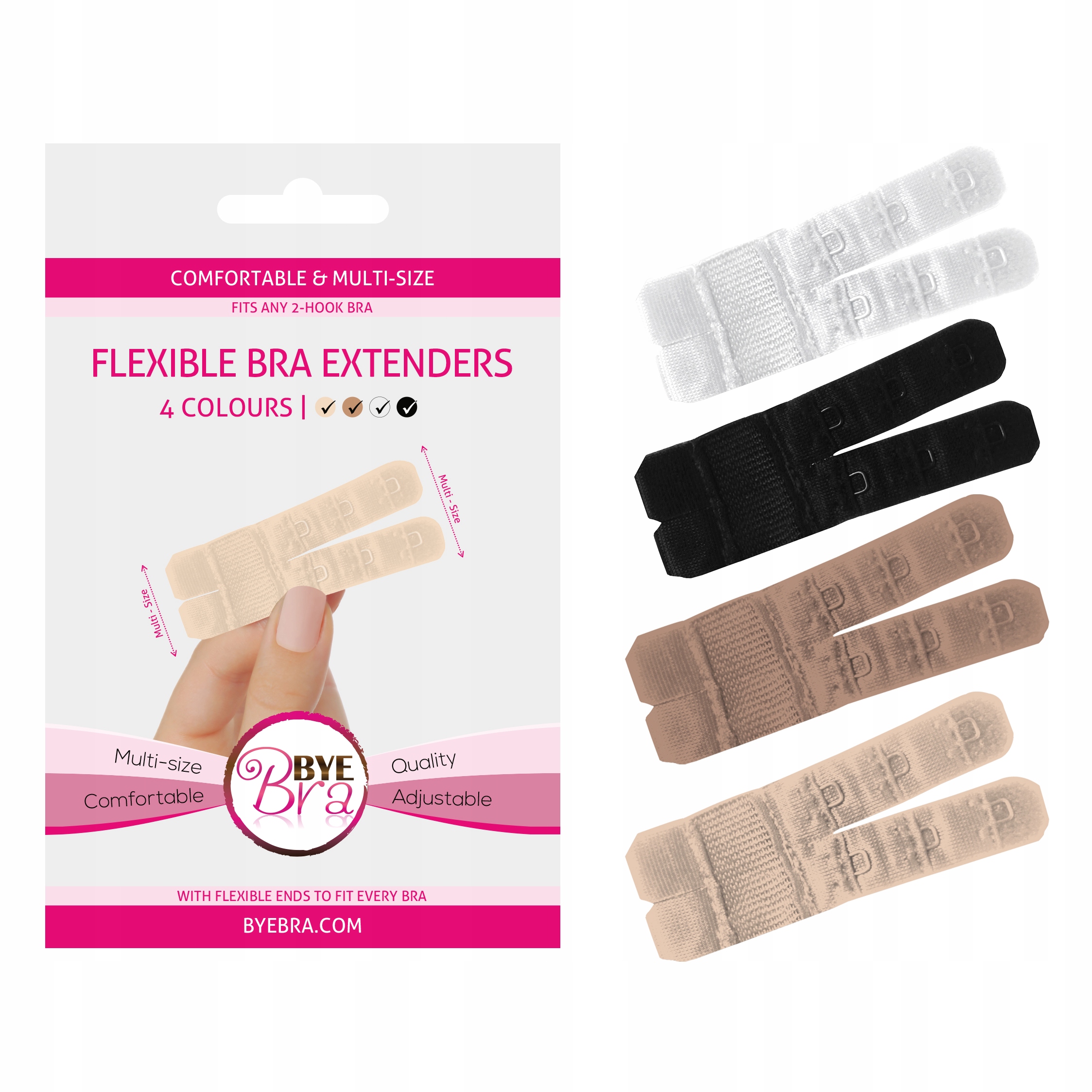 

Bielizna Byebra Elastyczny Bra Extenders