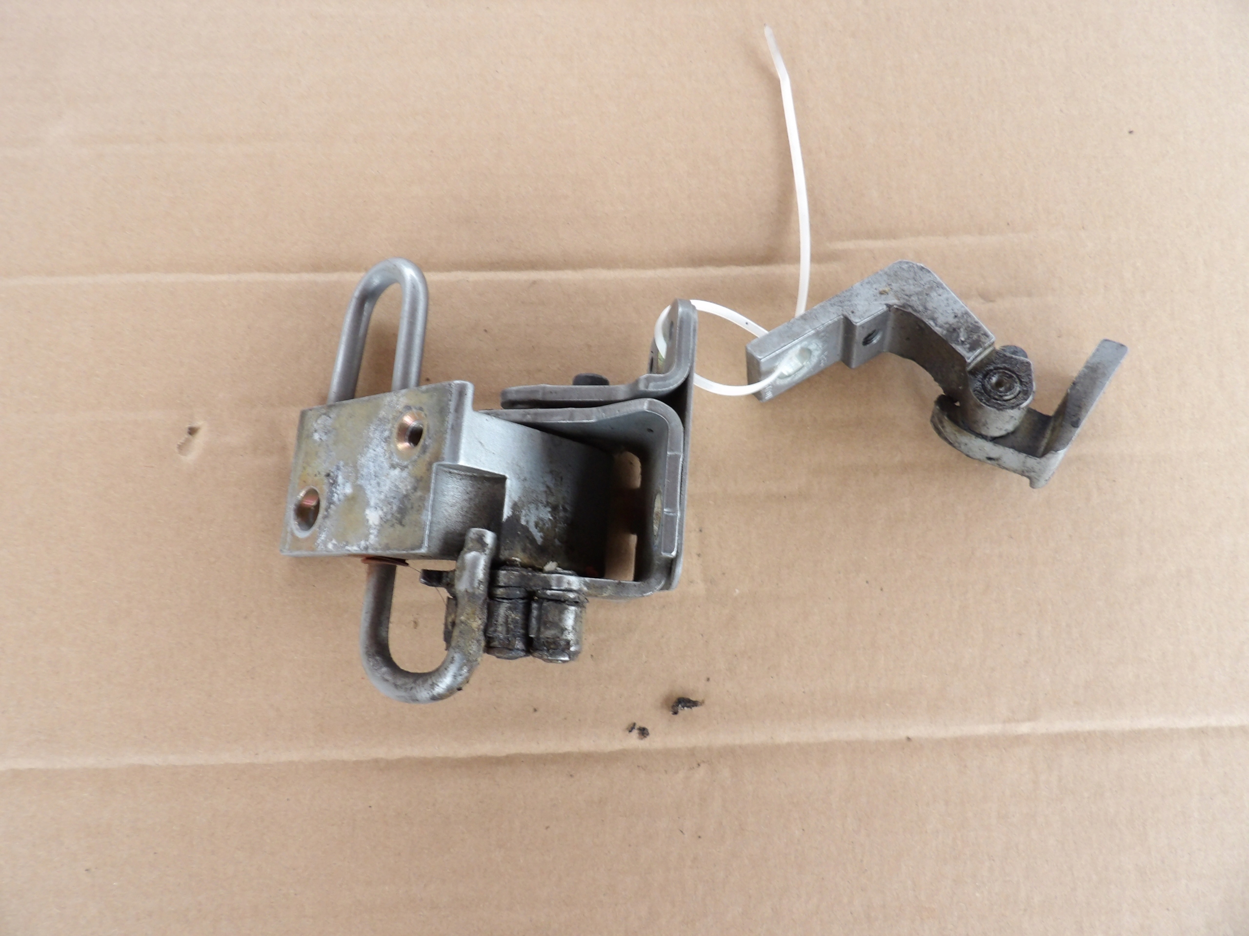AUDI A4 B6 hinge door right front grey LY7Q