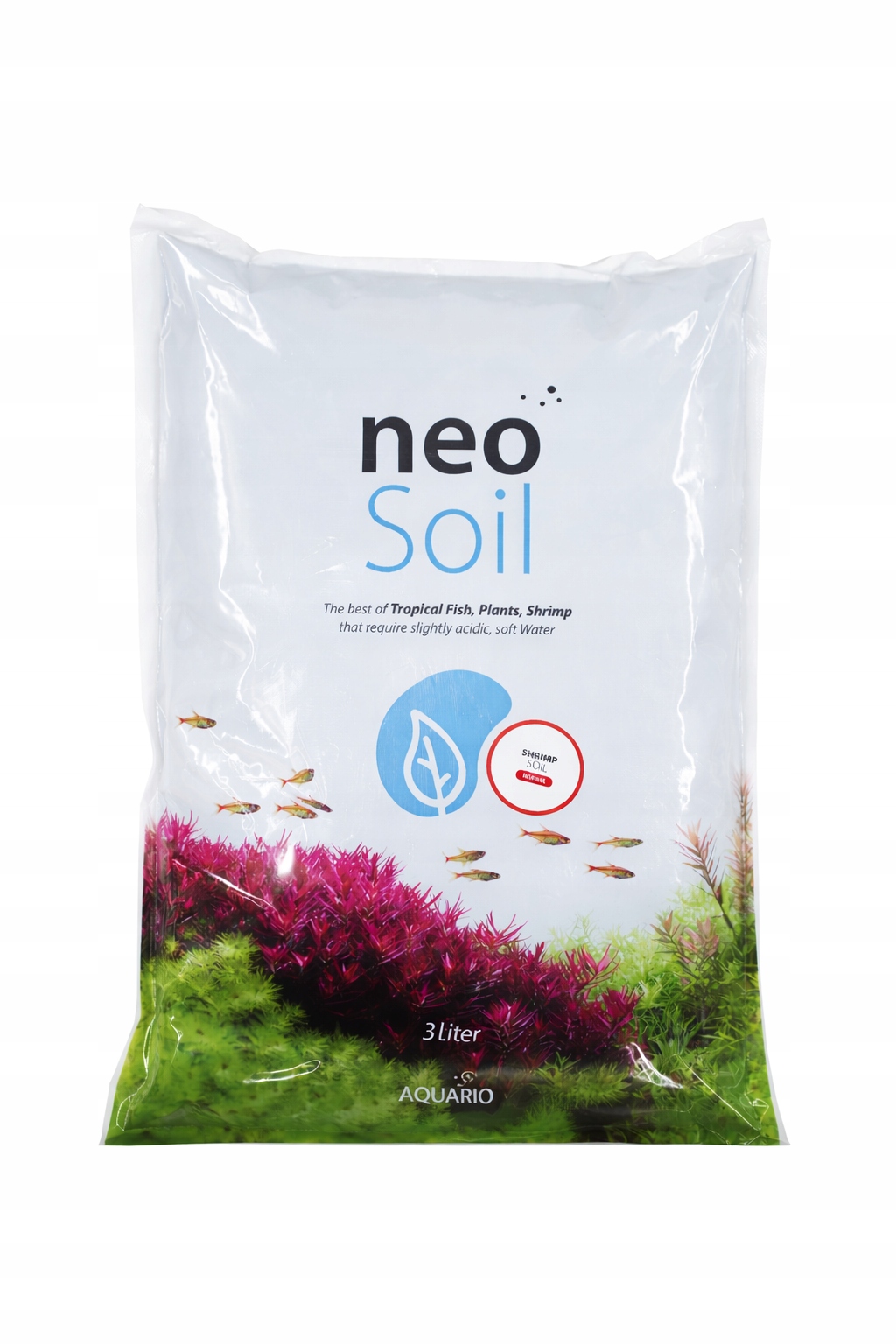 Neo Soil Shrimp Normal 3L – substrát doporučený pro chov krevet