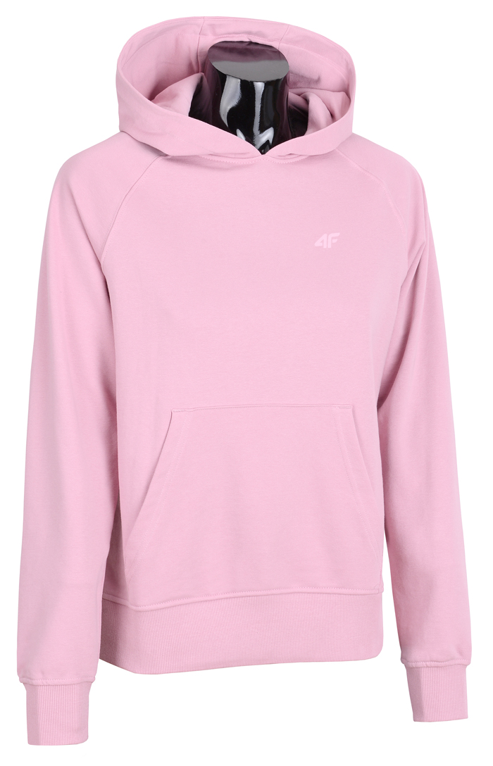 4F Ocieplana Damska Bluza Bawełniana Kangurka Z Kapturem rozm XXL