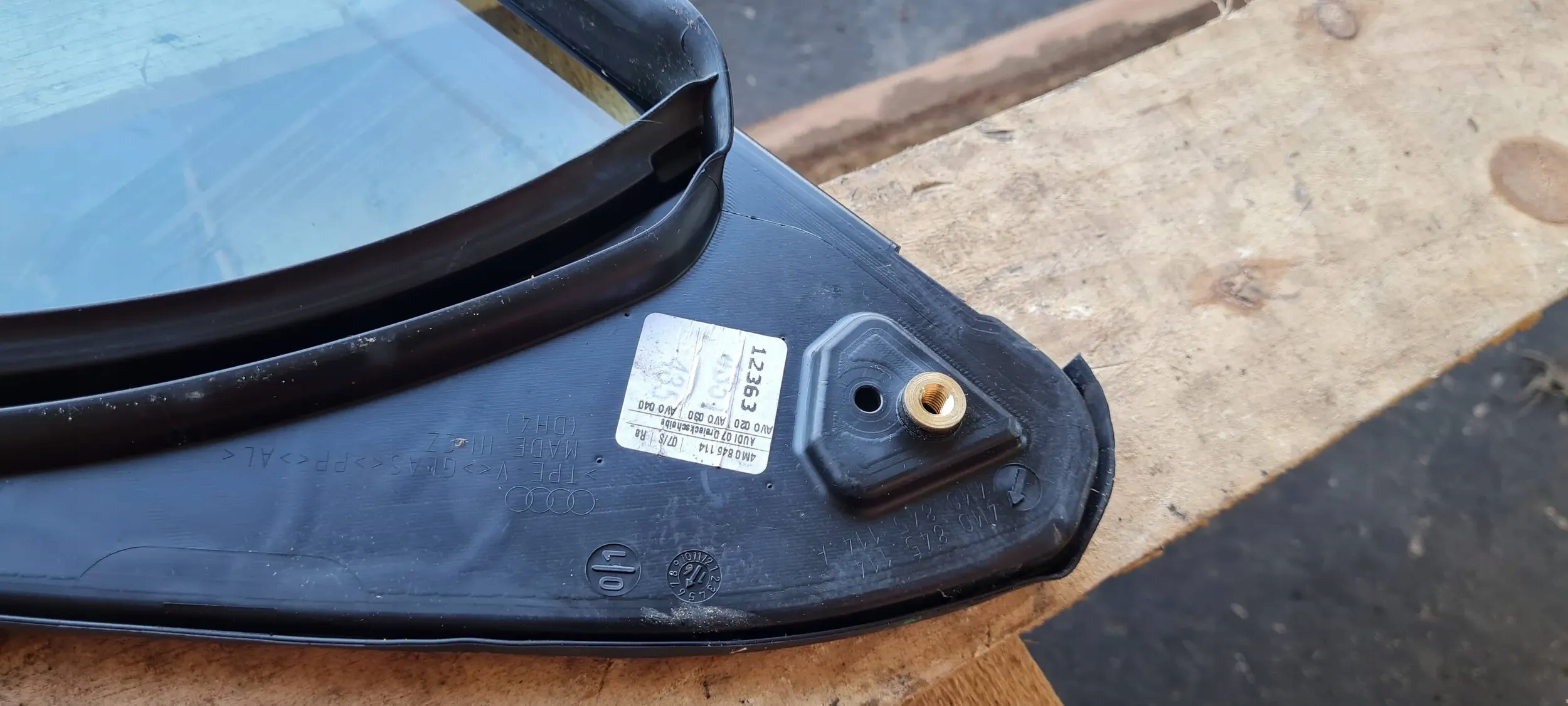 Q7 4M II window side door right right front 16R 4M0845114