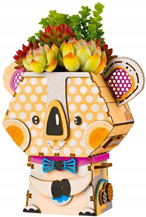

Robotime Drewniane Puzzle 3D Doniczka Koala