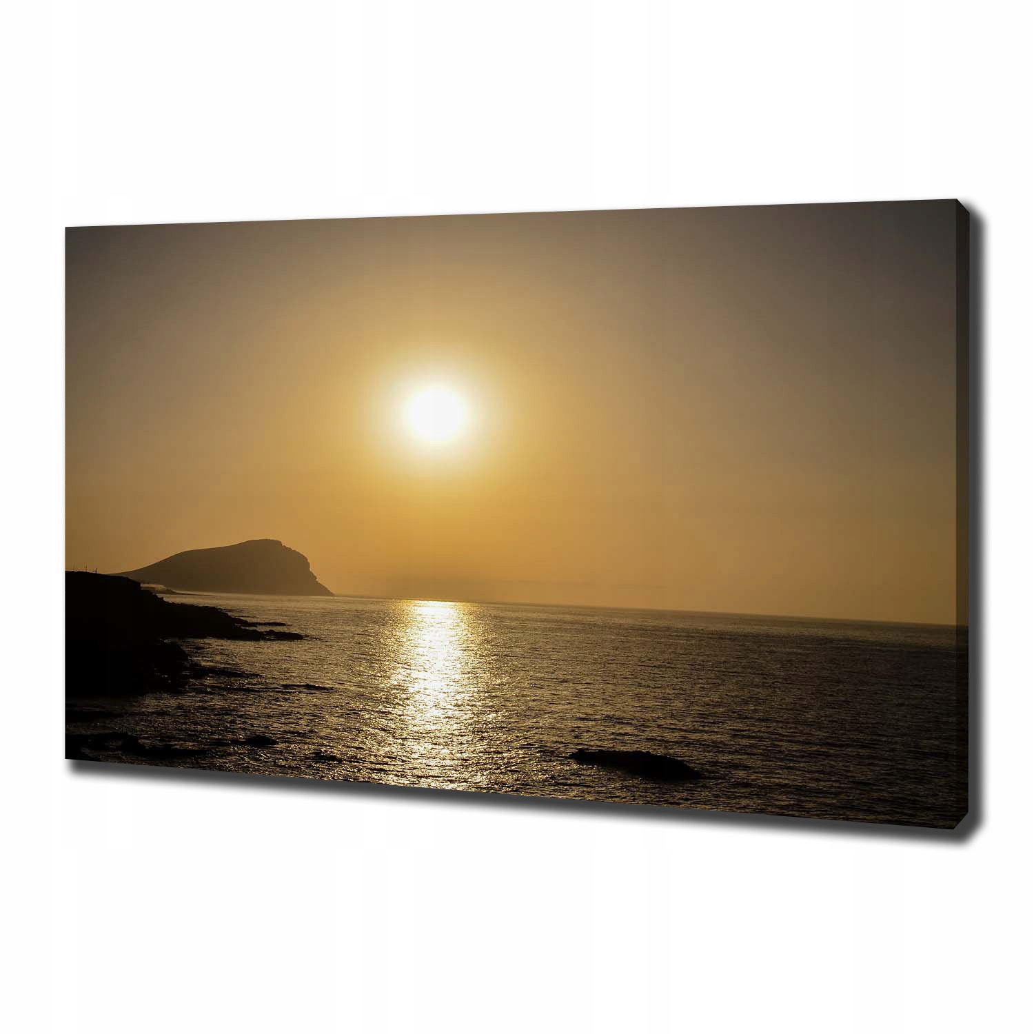 

Foto obraz na płótnie Zachód słońca morze 100x70cm