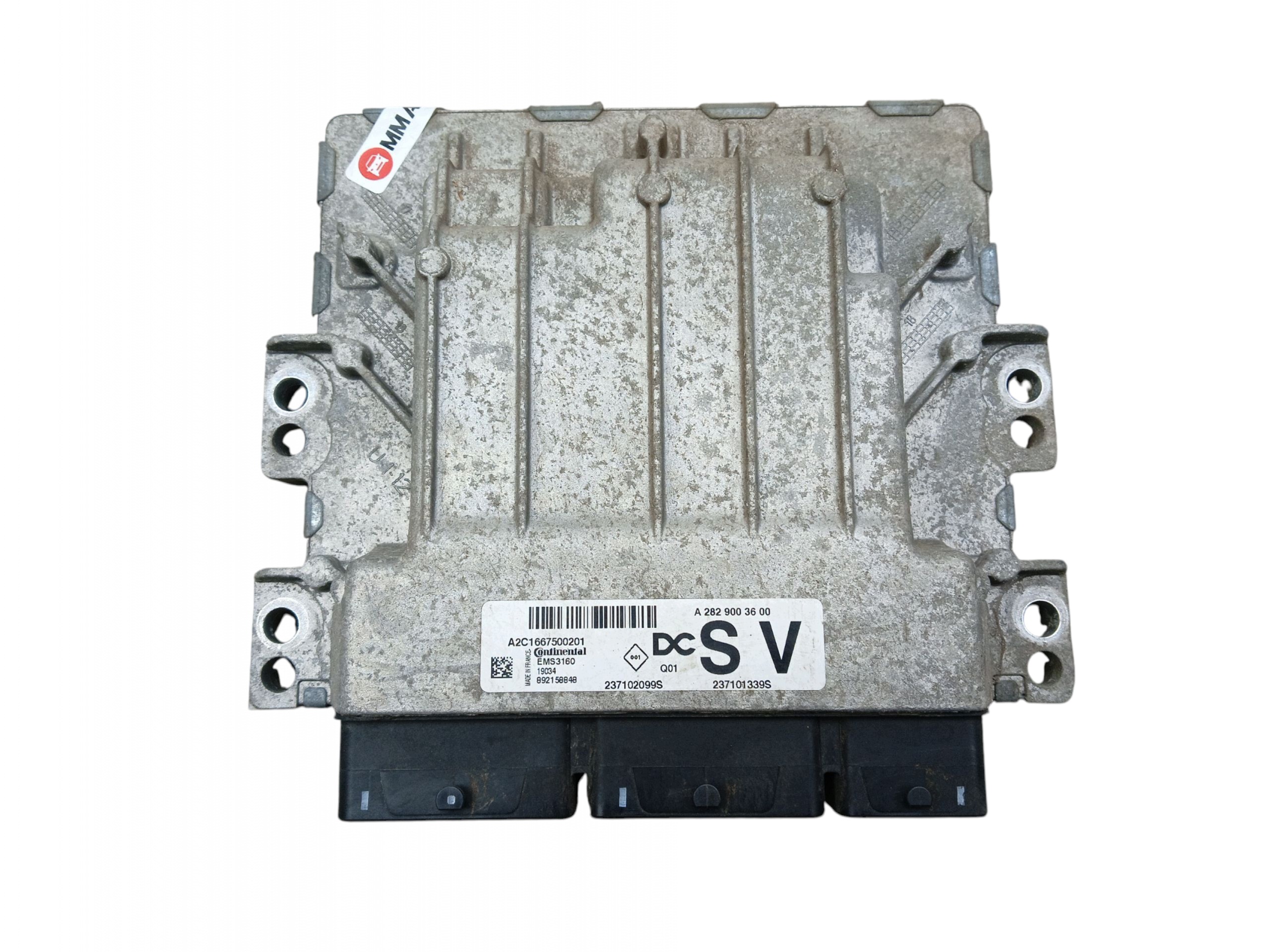 computer des motors RENAULT KADJAR 1.3 TCE A2829003600 237102099S