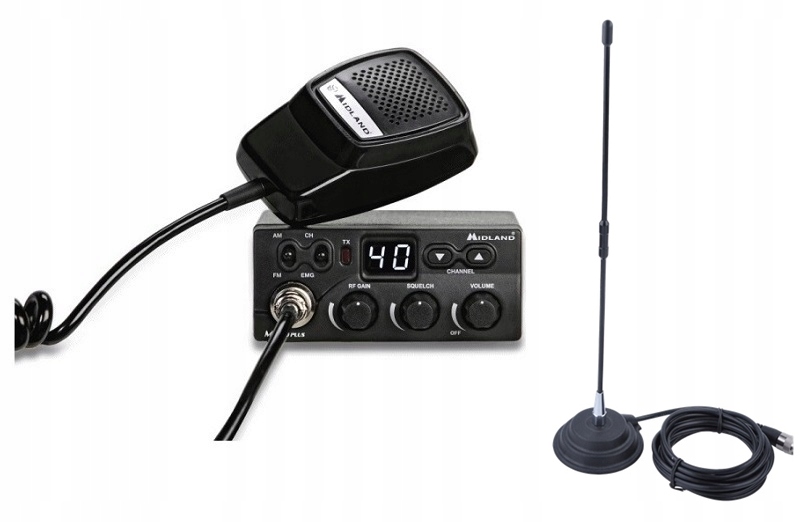 

Radio Cb Midland Mzero Plus Antena Sunker Fourth