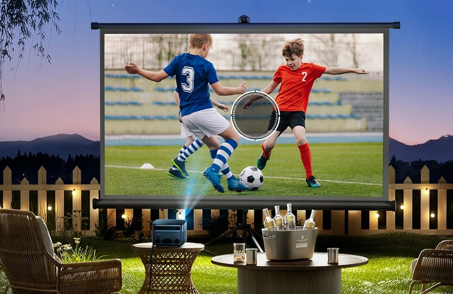 PROJEKTOR 4k Full HD Rzutnik 15000lm 1080p WiFi Bluetooth Auto-focus Technologia wyświetlania LED